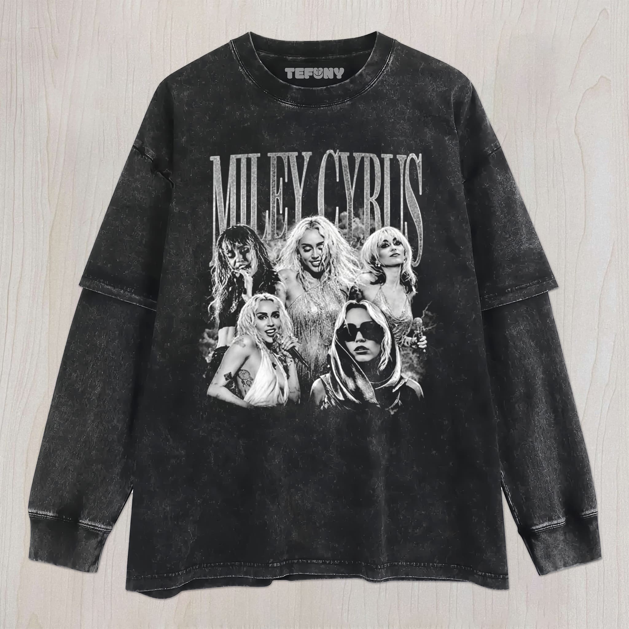 MILEY CYRUS N3 UNISEX TEE, TANK TOP, LAYERED LS, SWEATSHIRT & HOODIE