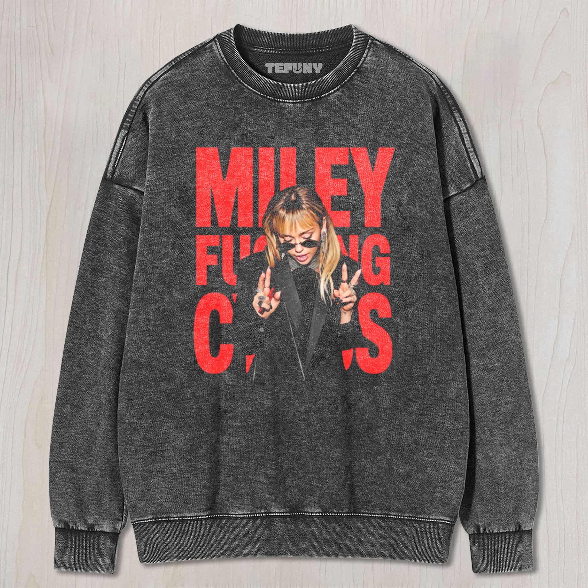 MILEY CYRUS N5 UNISEX TEE, TANK TOP, LAYERED LS, SWEATSHIRT & HOODIE