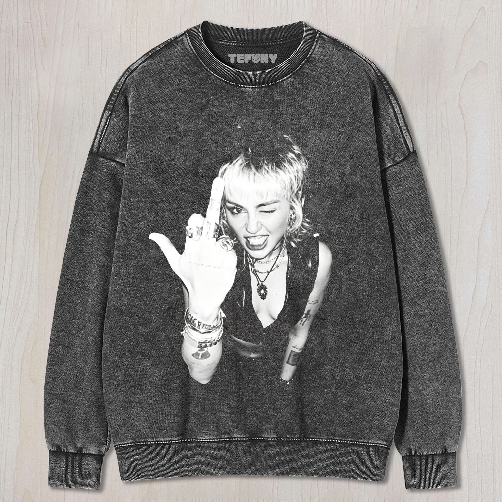 MILEY CYRUS V8 UNISEX TEE, TANK TOP, LAYERED LS, SWEATSHIRT & HOODIE