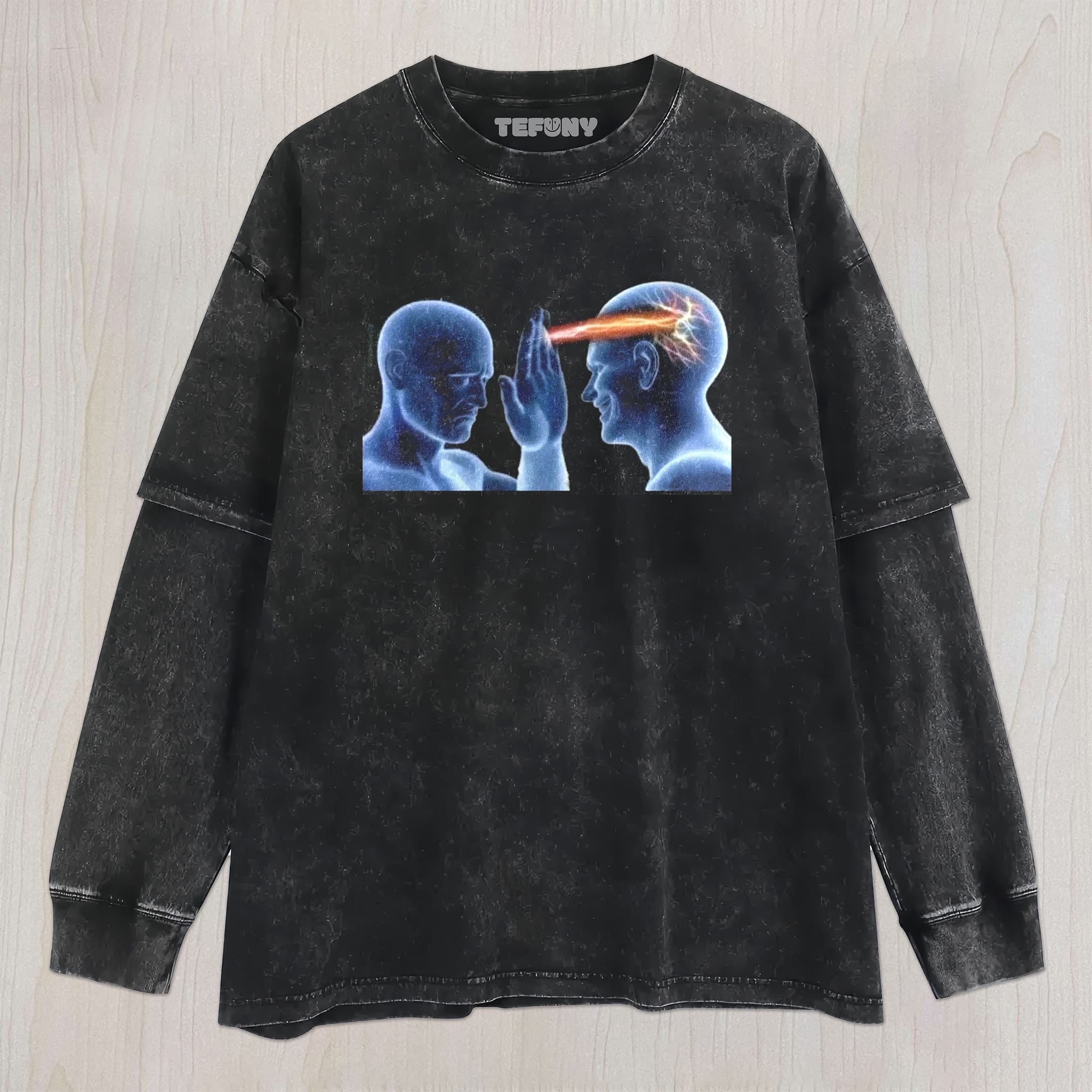 MIND CONNECTION NEURAL WAVEV1 UNISEX TEE, TANK TOP, LAYERED LS, SWEATSHIRT & HOODIE