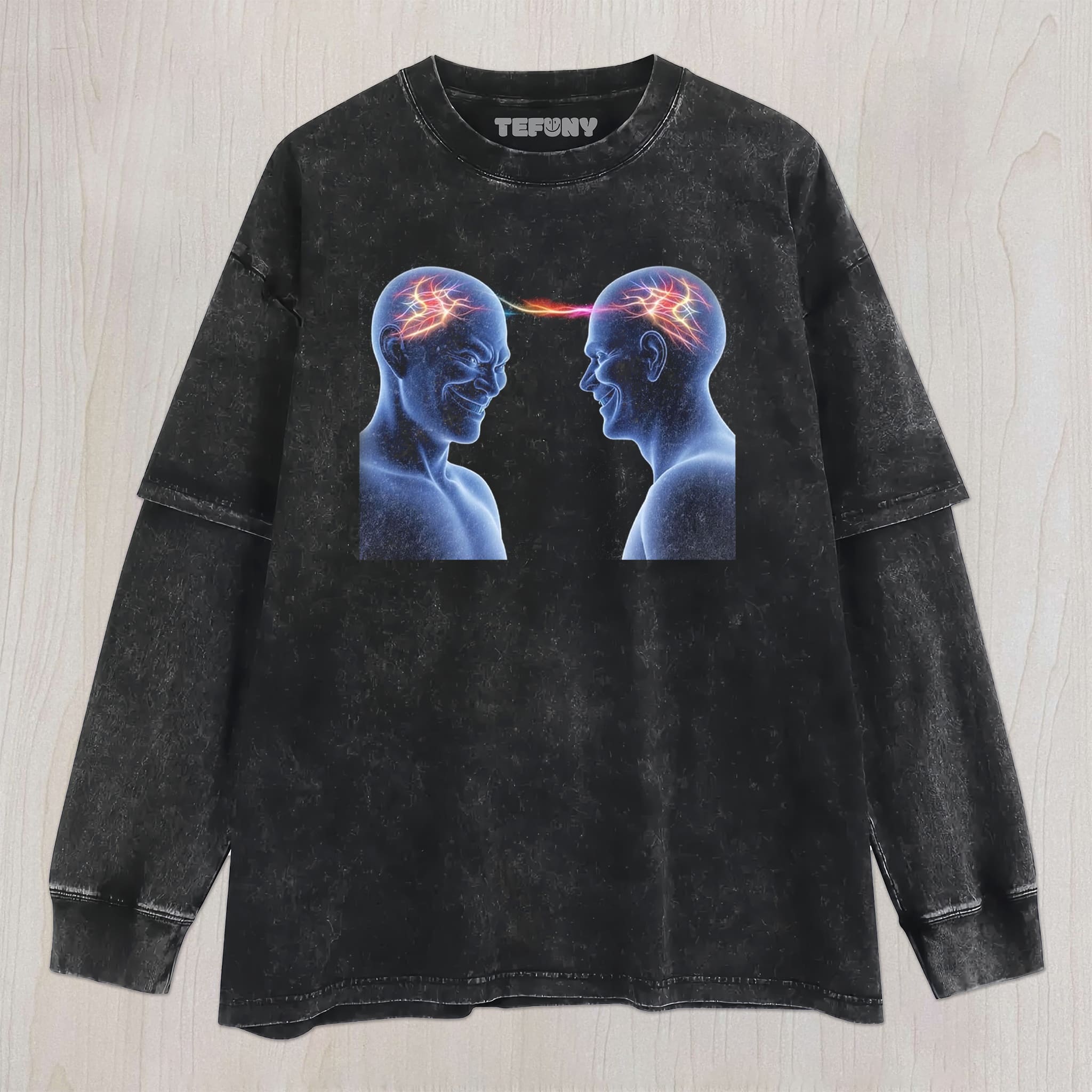 MIND CONNECTION NEURAL WAVEV2 UNISEX TEE, TANK TOP, LAYERED LS, SWEATSHIRT & HOODIE