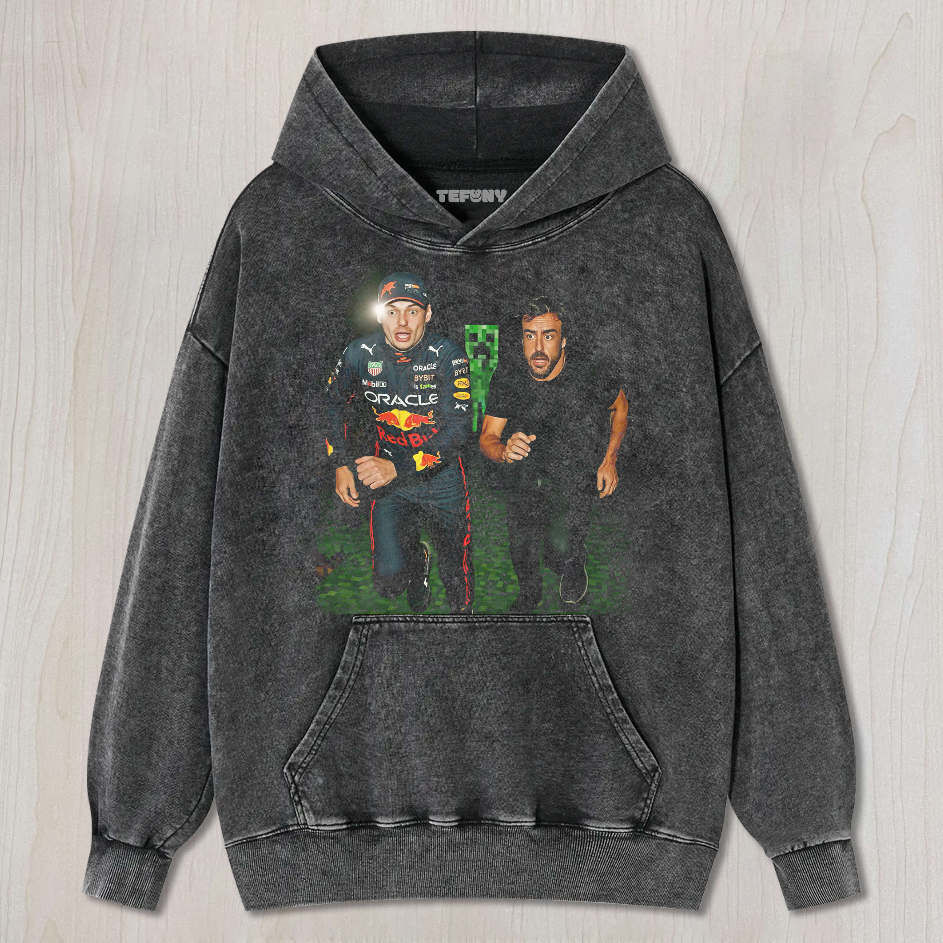 MINECRAFT F1 MAX AND FERNANDO T-SHIRT