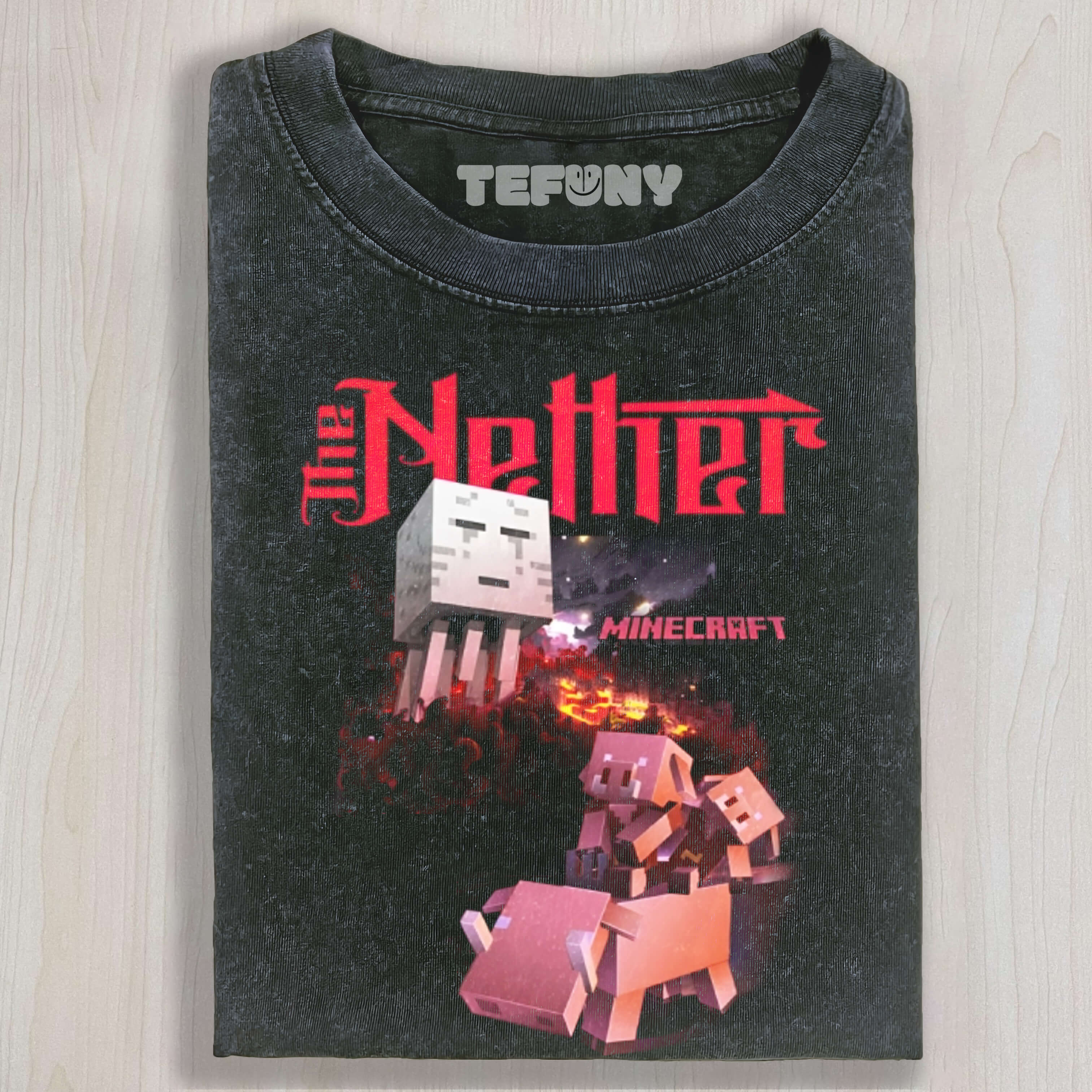 MINECRAFT NETHER TEE & SWEAT & HOOD