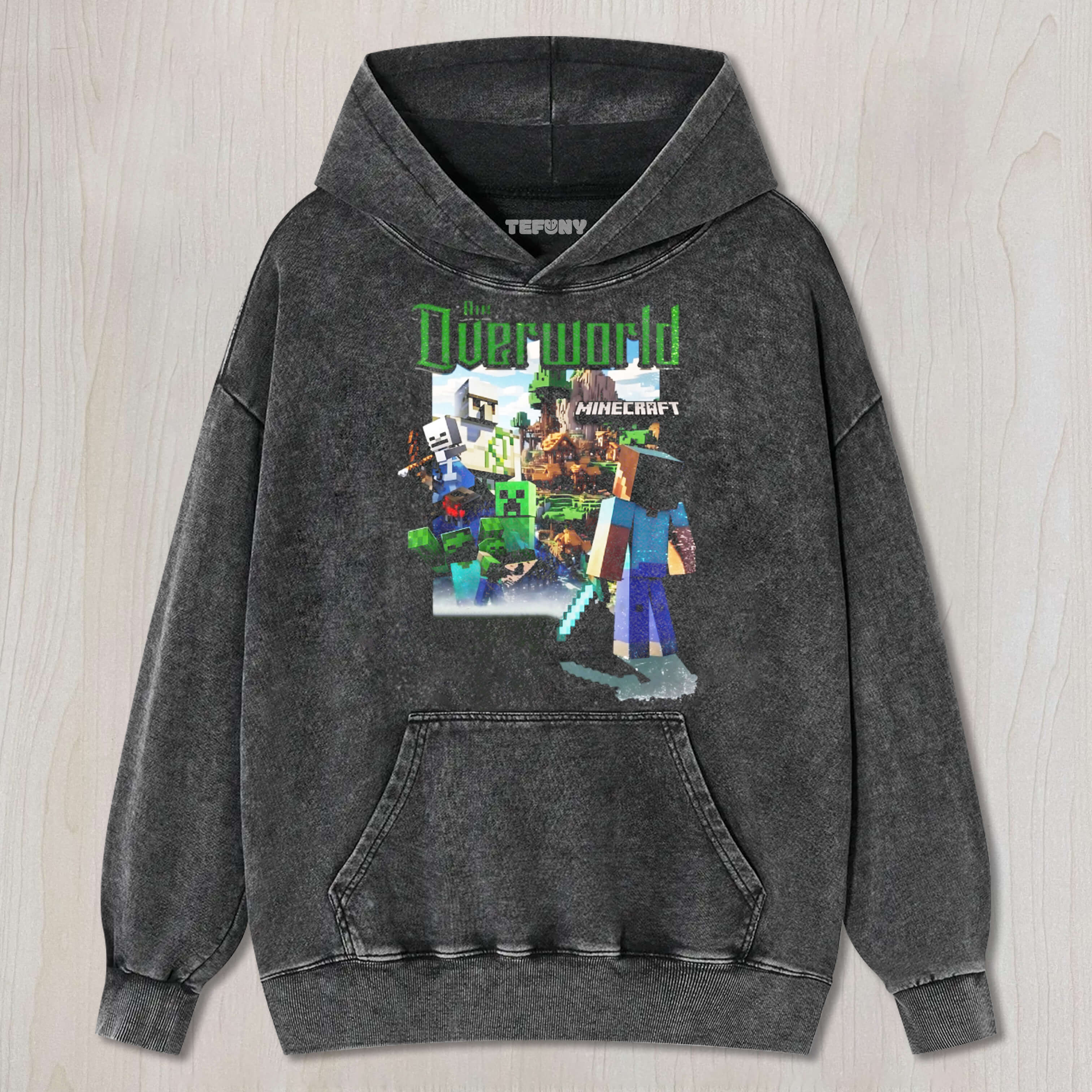 MINECRAFT THE OVERWORLD TEE & SWEAT & HOOD