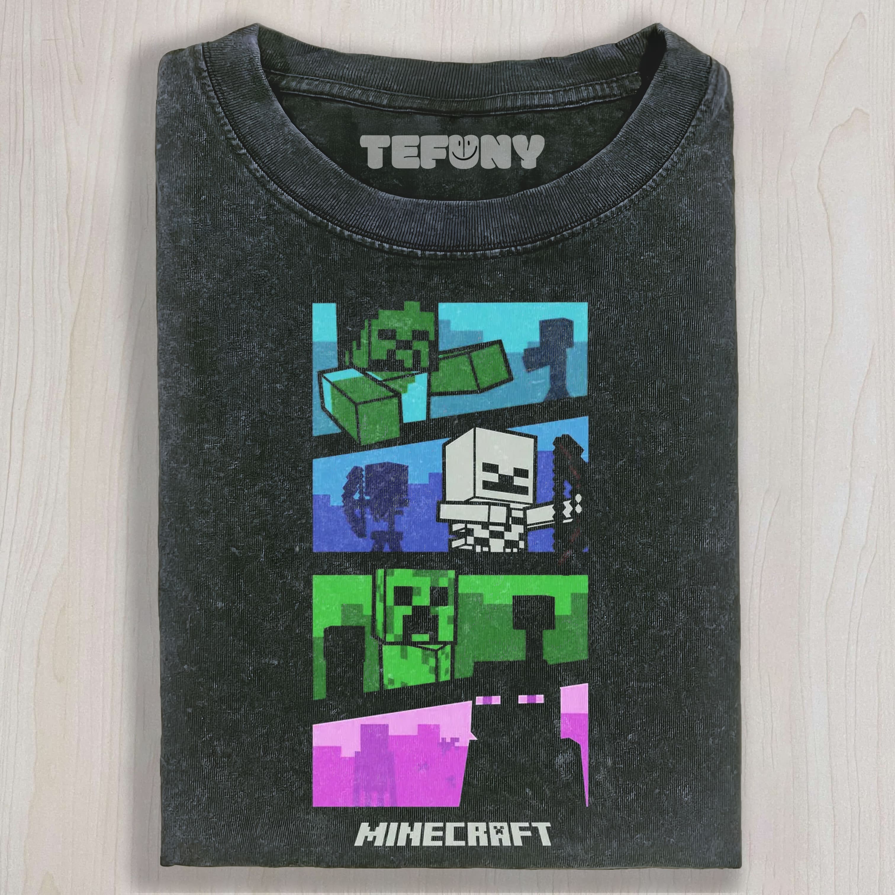 MINECRAFT V4 UNISEX TEE, TANK TOP, LAYERED LS, SWEATSHIRT & HOODIE