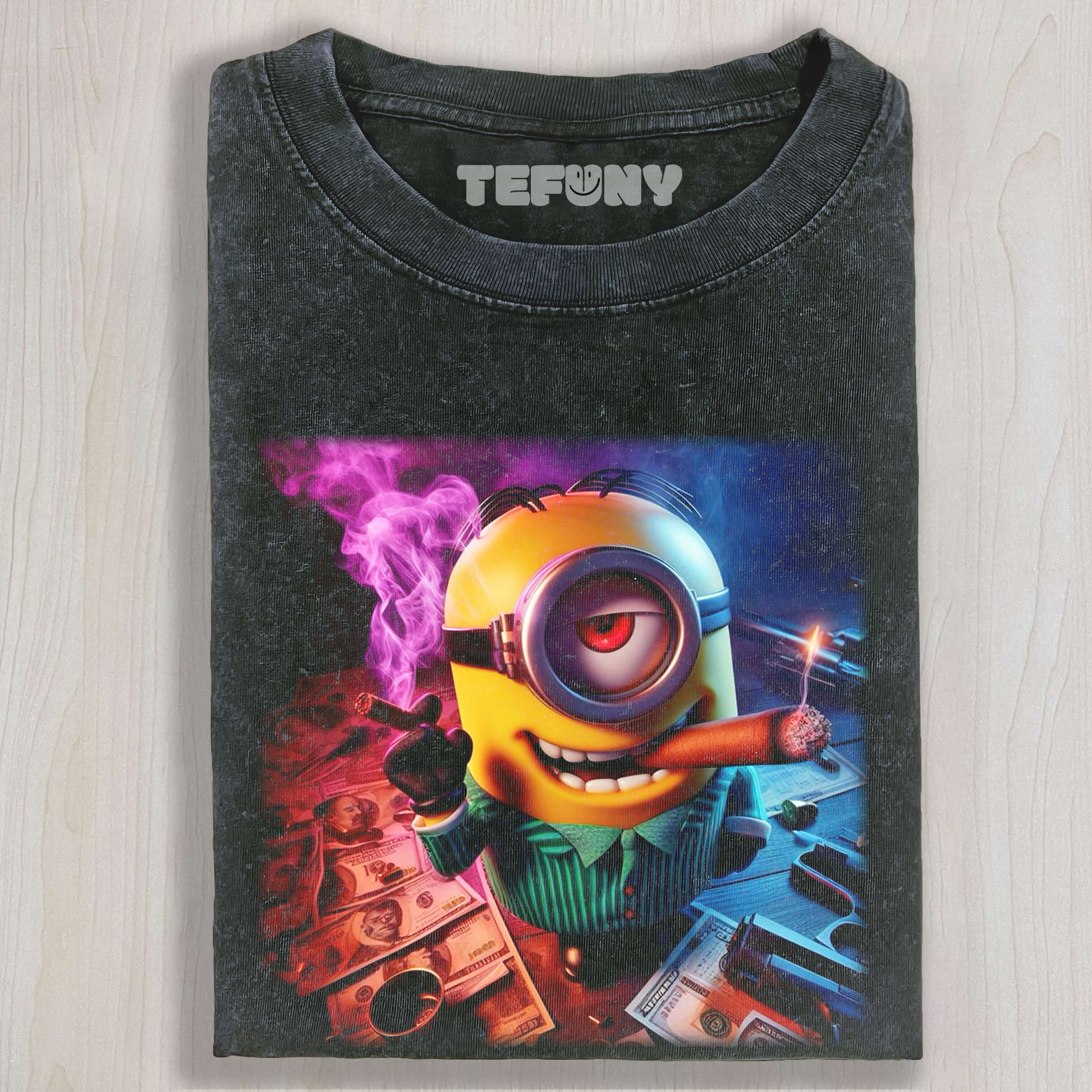 MINIONS SMOKING V1 TEE & SWEAT & HOOD