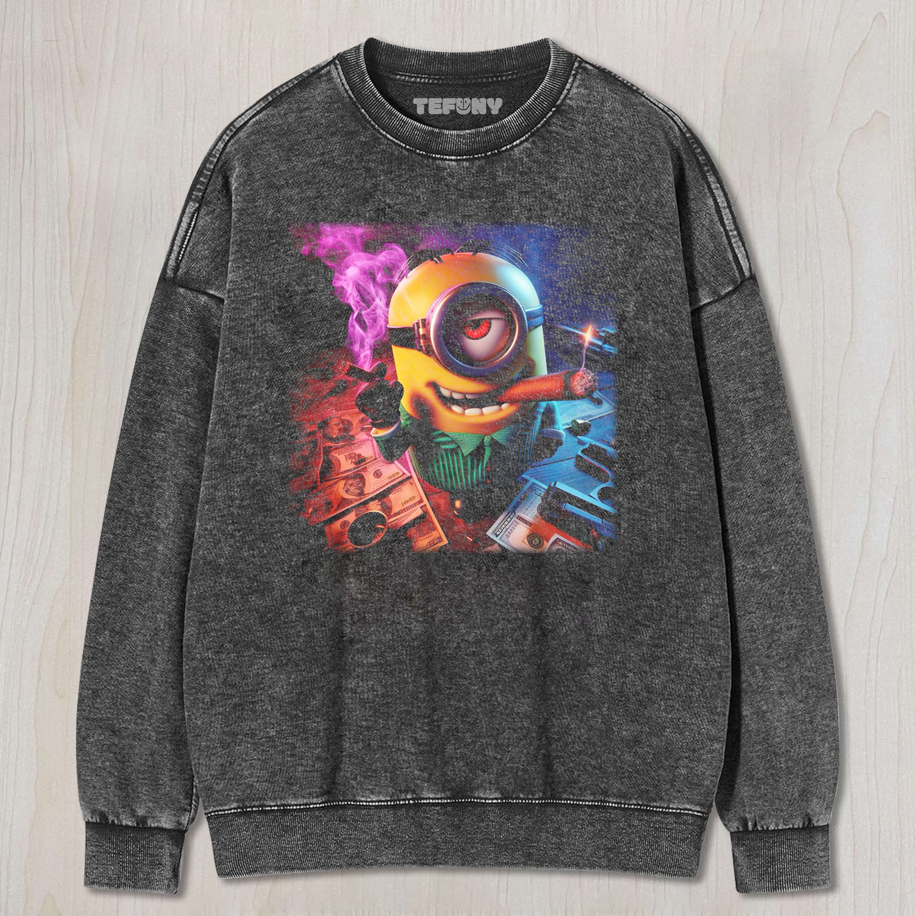 MINIONS SMOKING V1 TEE & SWEAT & HOOD