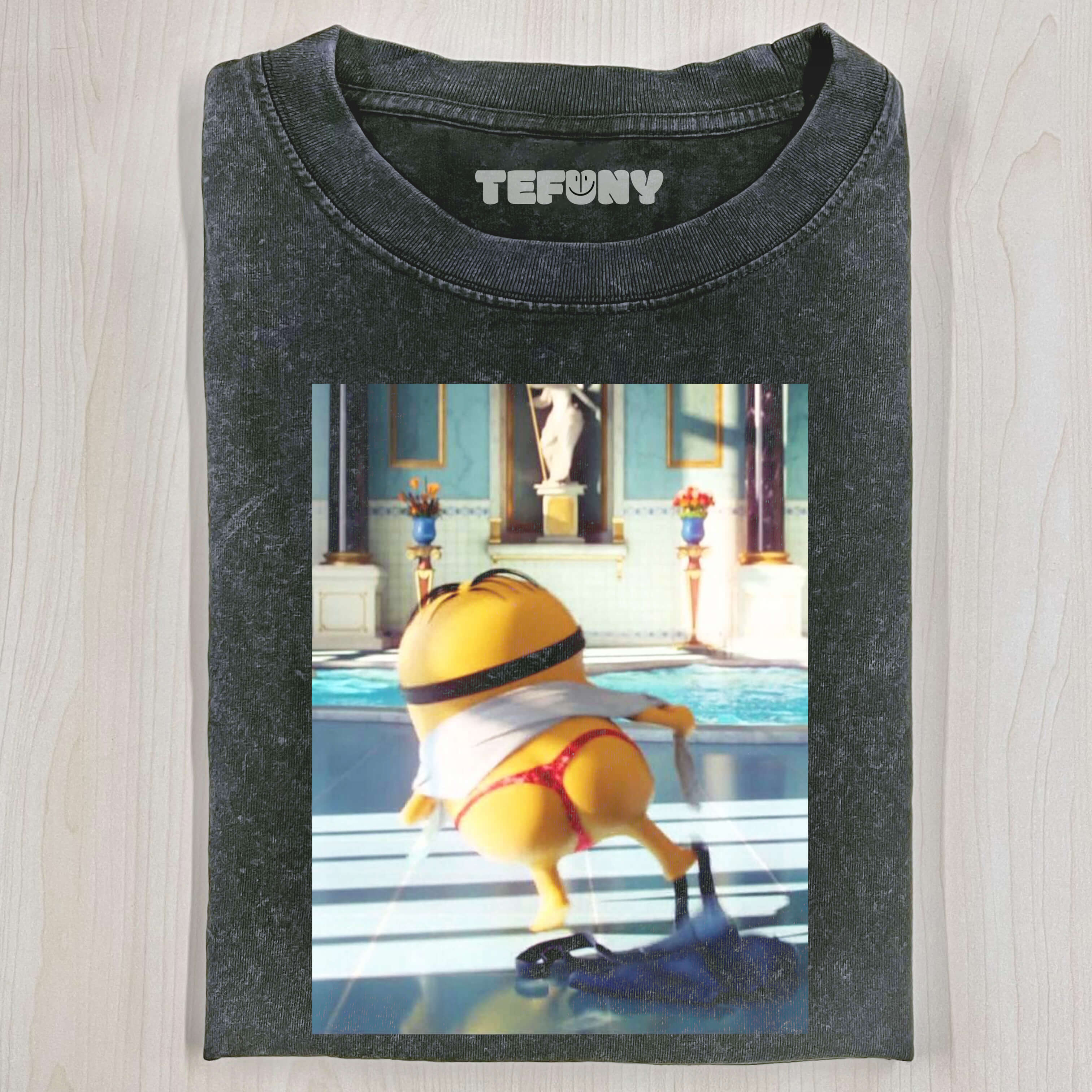 MINIONS TAKING OFF THEIR CLOTHES T-SHIRT