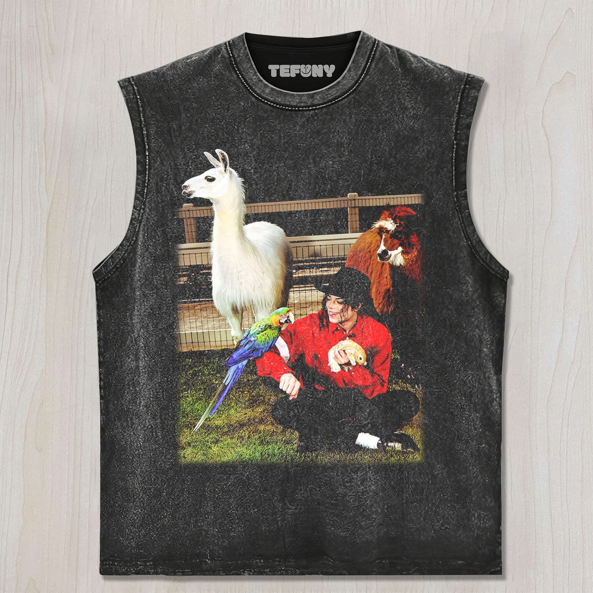 MJ & ANIMAL UNISEX TEE, TANK TOP, LAYERED LS, SWEATSHIRT & HOODIE