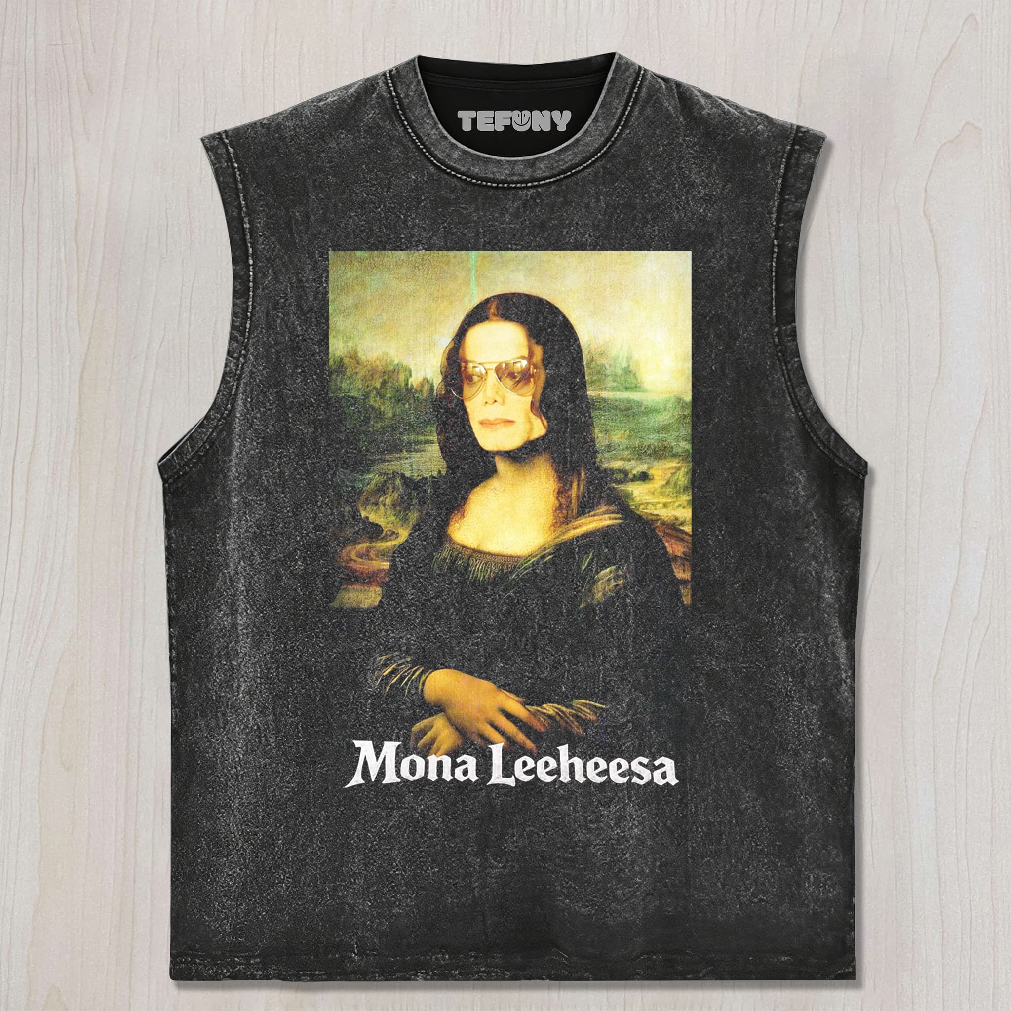MONA LEEHEESA PARODY UNISEX TEE, TANK TOP, LAYERED LS, SWEATSHIRT & HOODIE