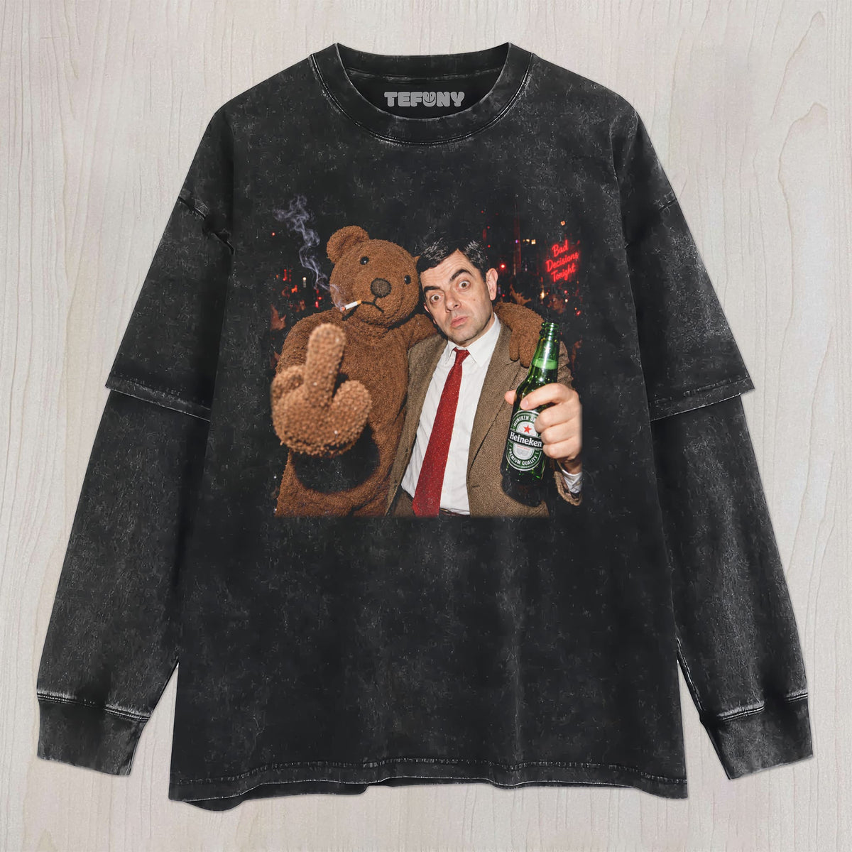 MR BEAN V4 UNISEX TEE, TANK TOP, LAYERED LS, SWEATSHIRT & HOODIE