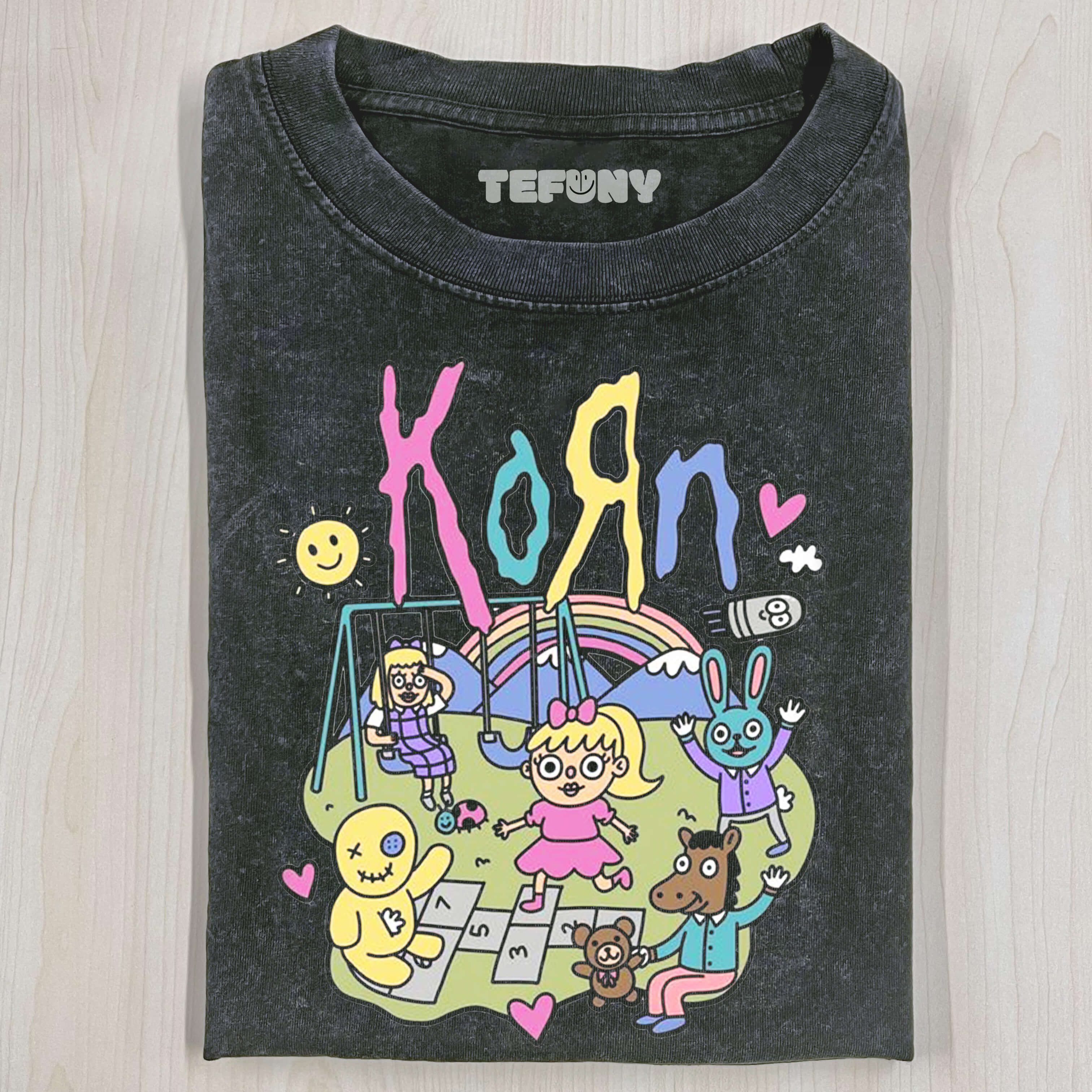 MUSIC KORN VINTAGE WASHED TEE