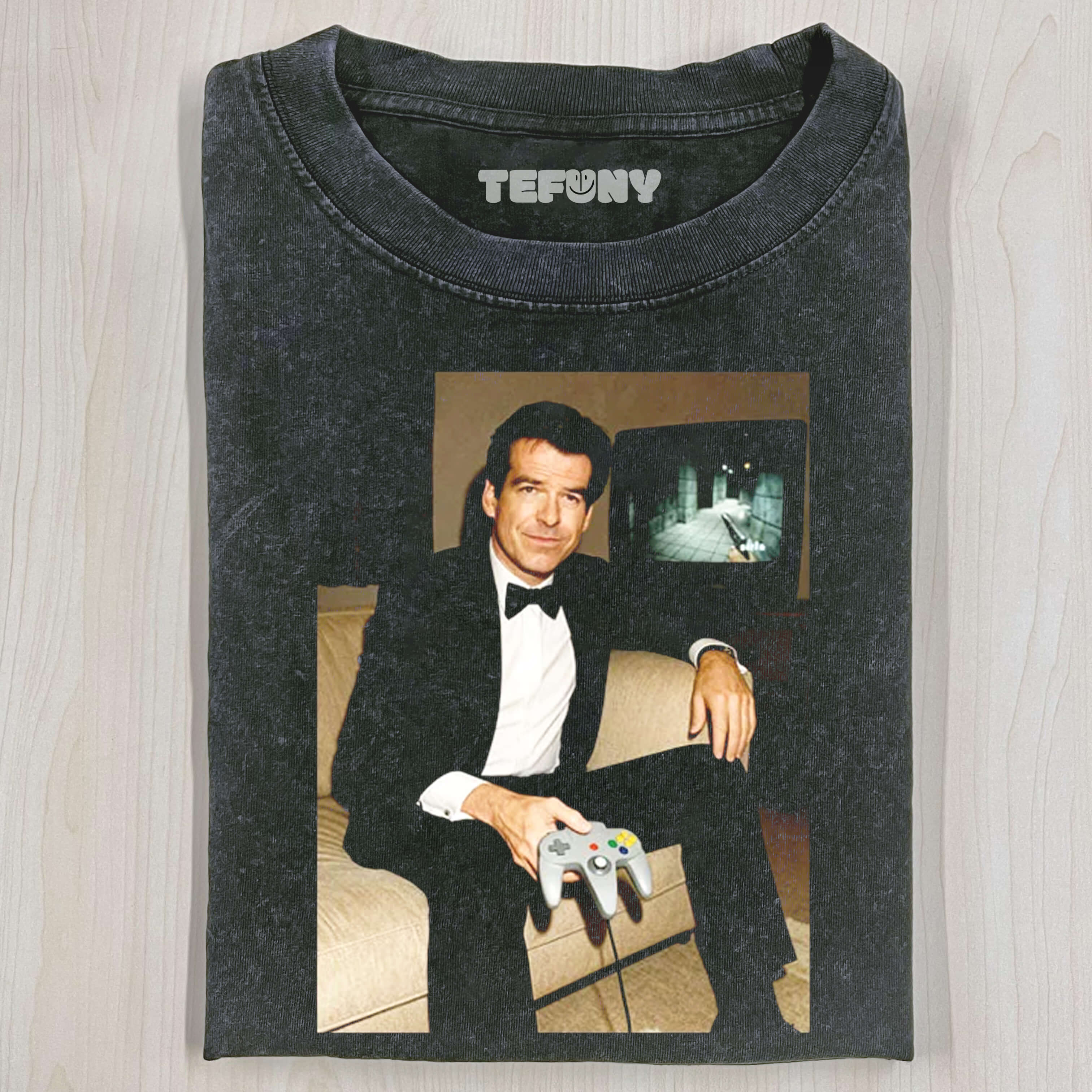 N64 JAMES BOND RETRO GAME T-SHIRT