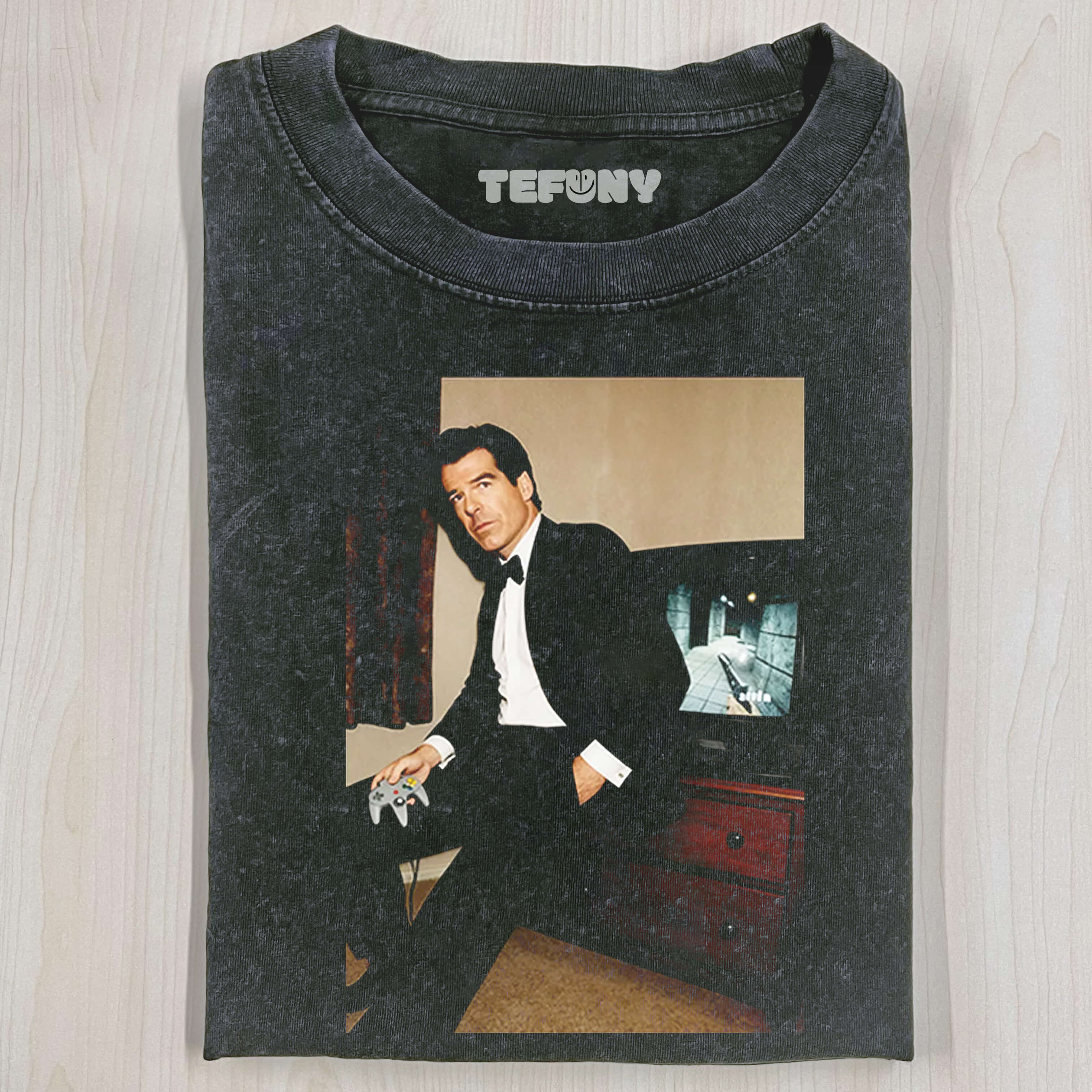 N64 JAMES BOND RETRO GAME V3 T-SHIRT