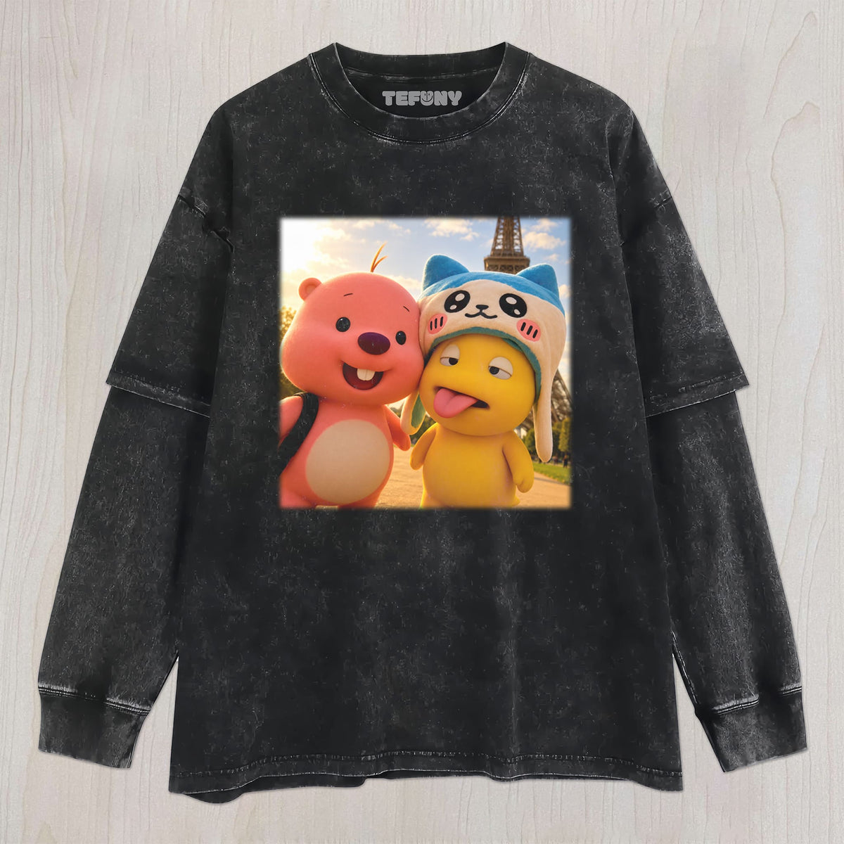 NAILONG & LOOPY UNISEX TEE, TANK TOP, LAYERED LS, SWEATSHIRT & HOODIE