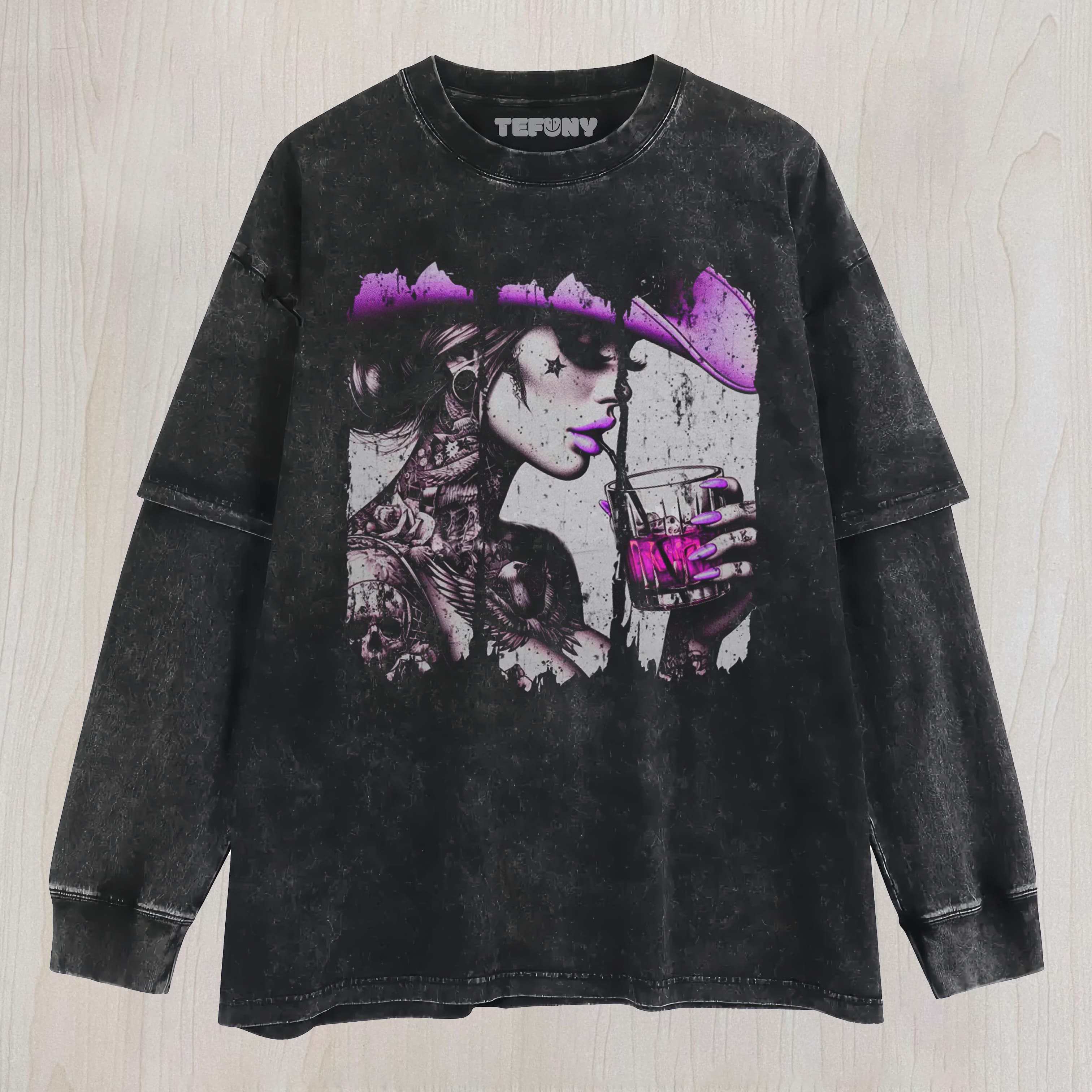 NEON OUTLAW UNISEX TEE, TANK TOP, LAYERED LS, SWEATSHIRT & HOODIE