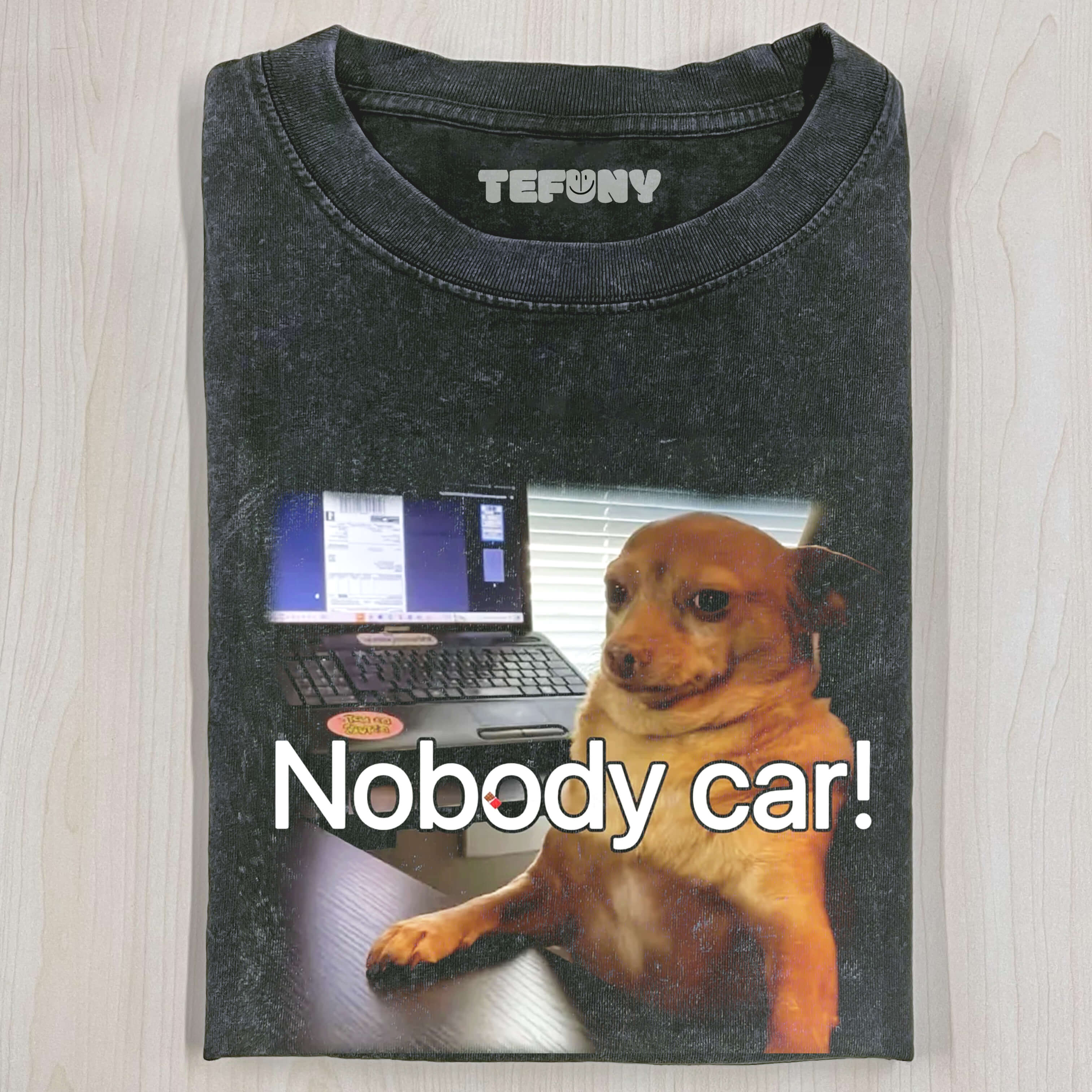 NOBODY CAR ABOUT SHORT-SLEEVED T-SHIRTS