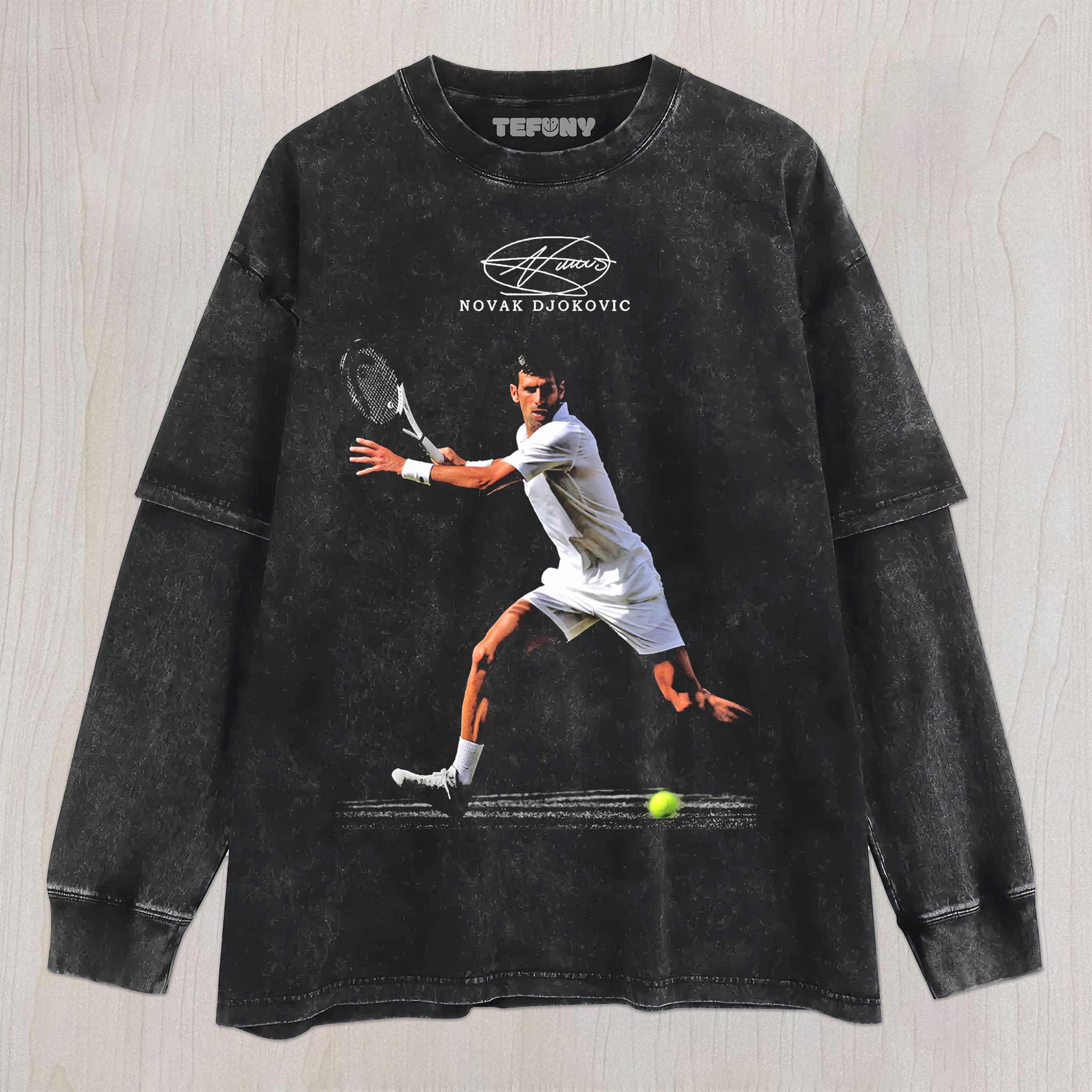 NOVAK DJOKOVIC V1 UNISEX TEE, TANK TOP, LAYERED LS, SWEATSHIRT & HOODIE