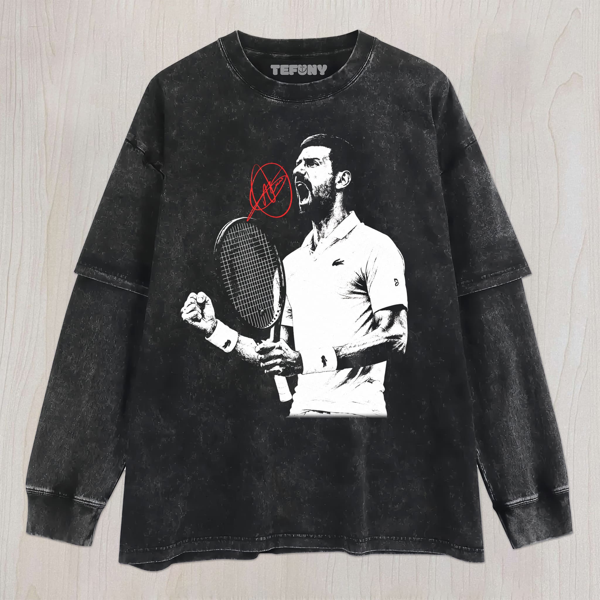 NOVAK DJOKOVIC V3 UNISEX TEE, TANK TOP, LAYERED LS, SWEATSHIRT & HOODIE