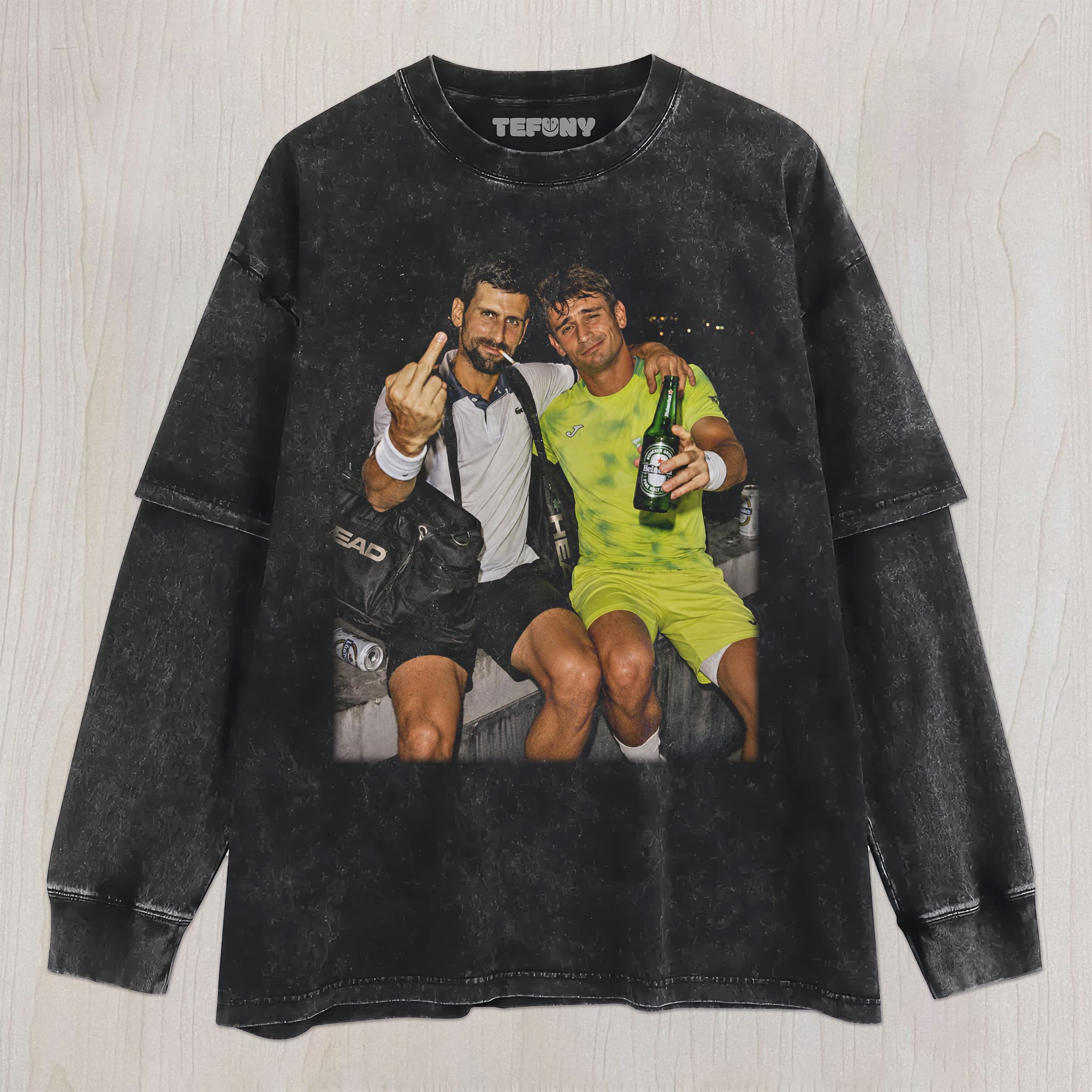 NOVAK DJOKOVIC V5 UNISEX TEE, TANK TOP, LAYERED LS, SWEATSHIRT & HOODIE