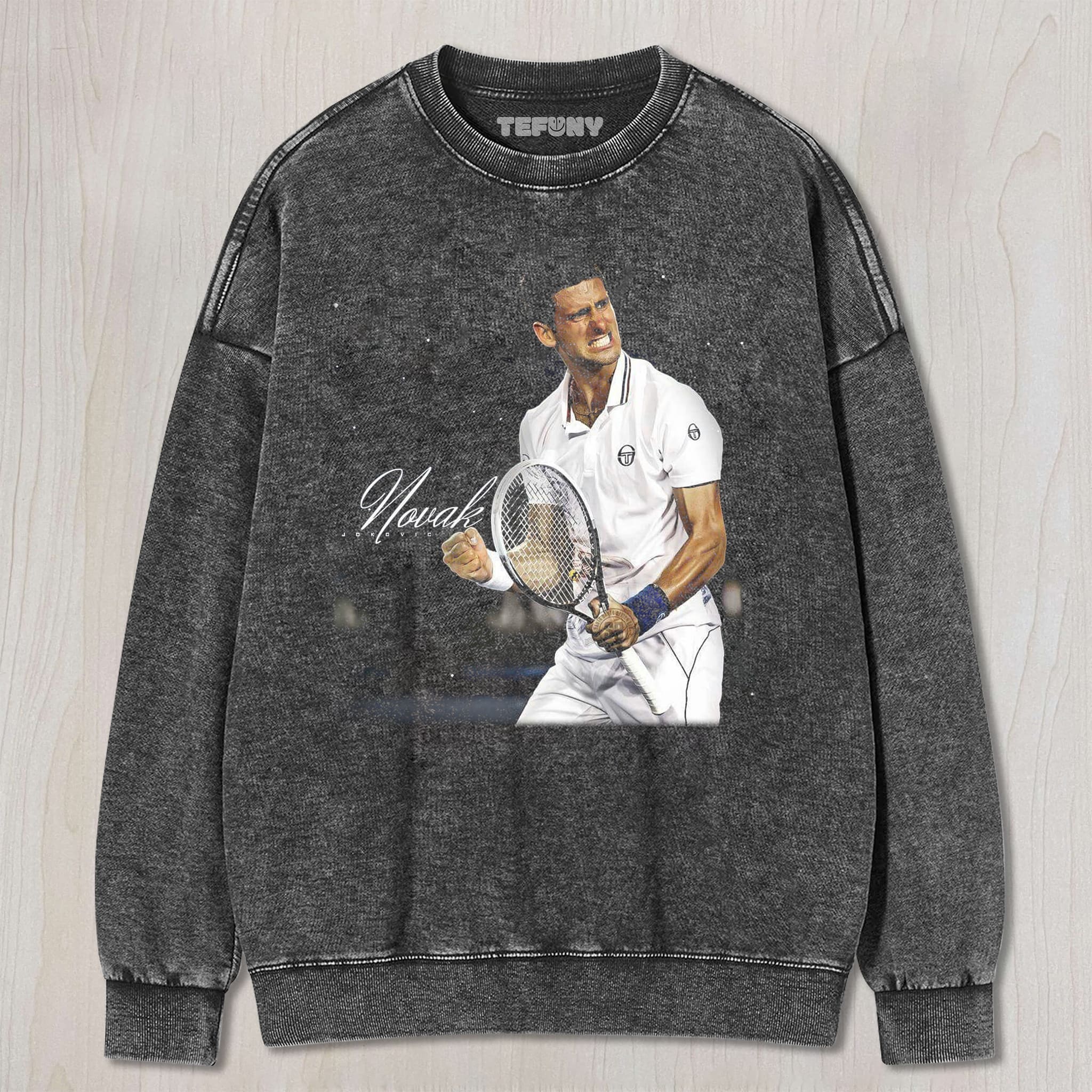 NOVAK DJOKOVIC V7 UNISEX TEE, TANK TOP, LAYERED LS, SWEATSHIRT & HOODIE