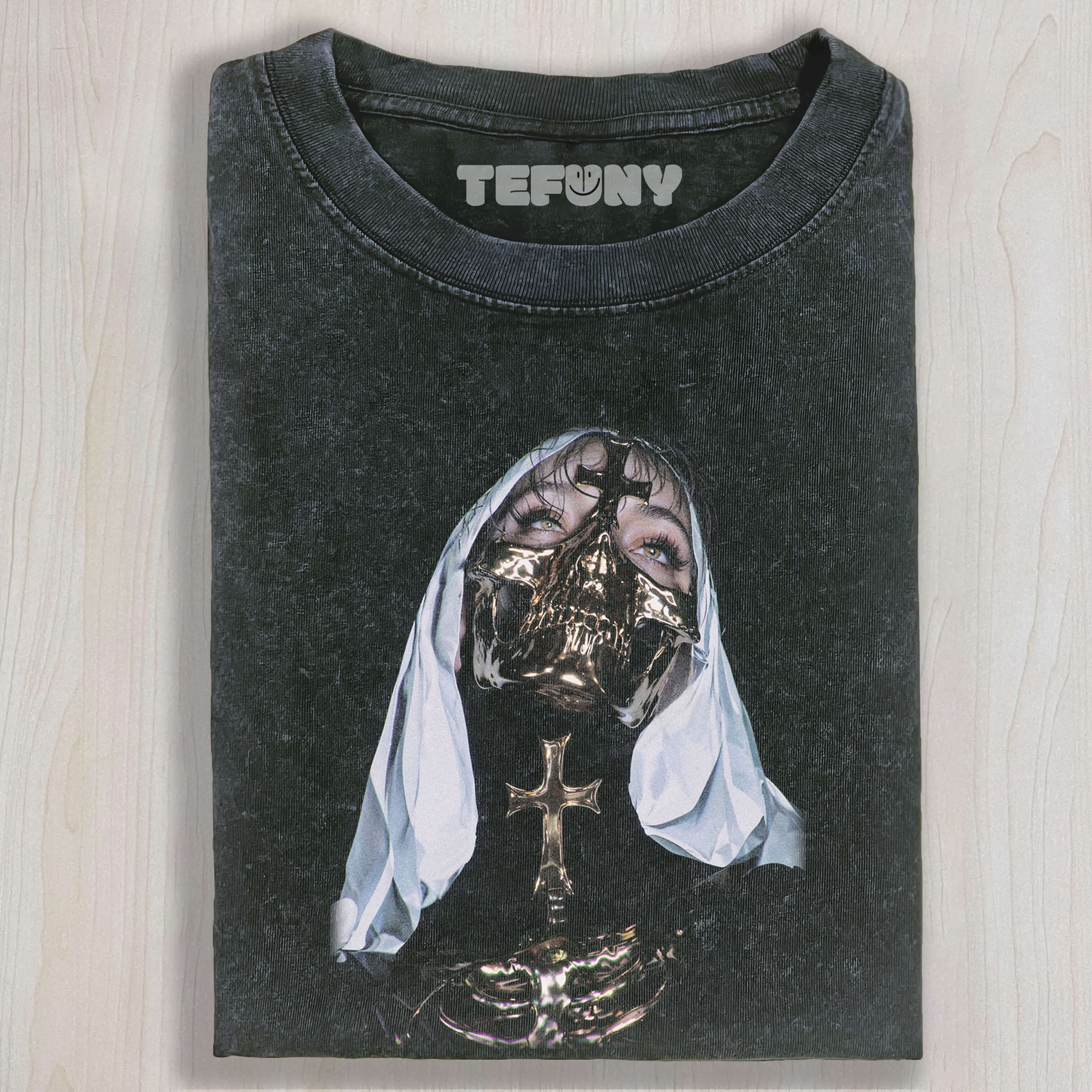 NUN WEARING A MASK TEE & SWEAT & HOOD