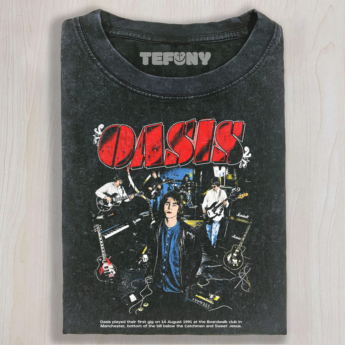 OASIS N UNISEX TEE, TANK TOP, LAYERED LS, SWEATSHIRT & HOODIE