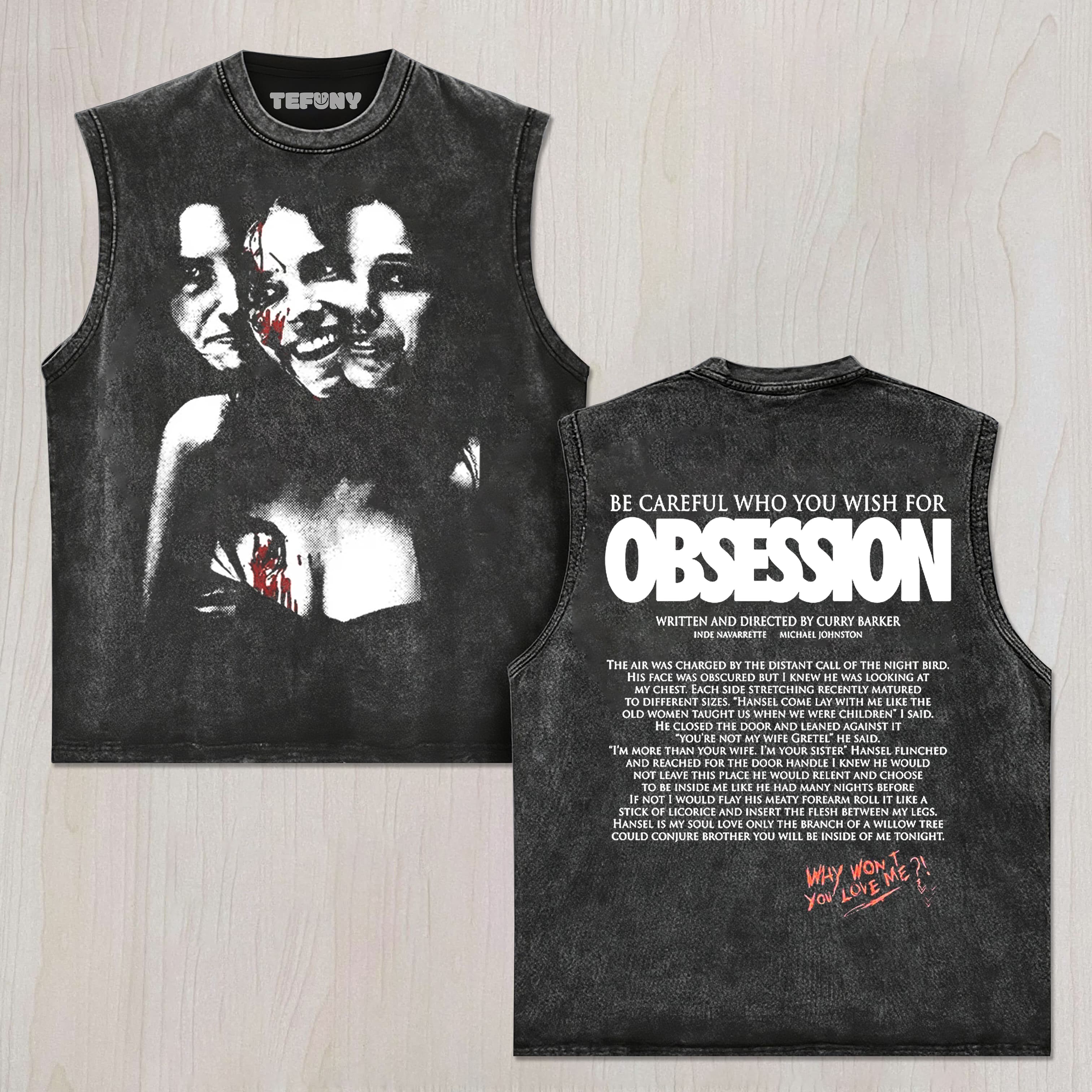 OBSESSON UNISEX TEE, TANK TOP, LAYERED LS, SWEATSHIRT & HOODIE