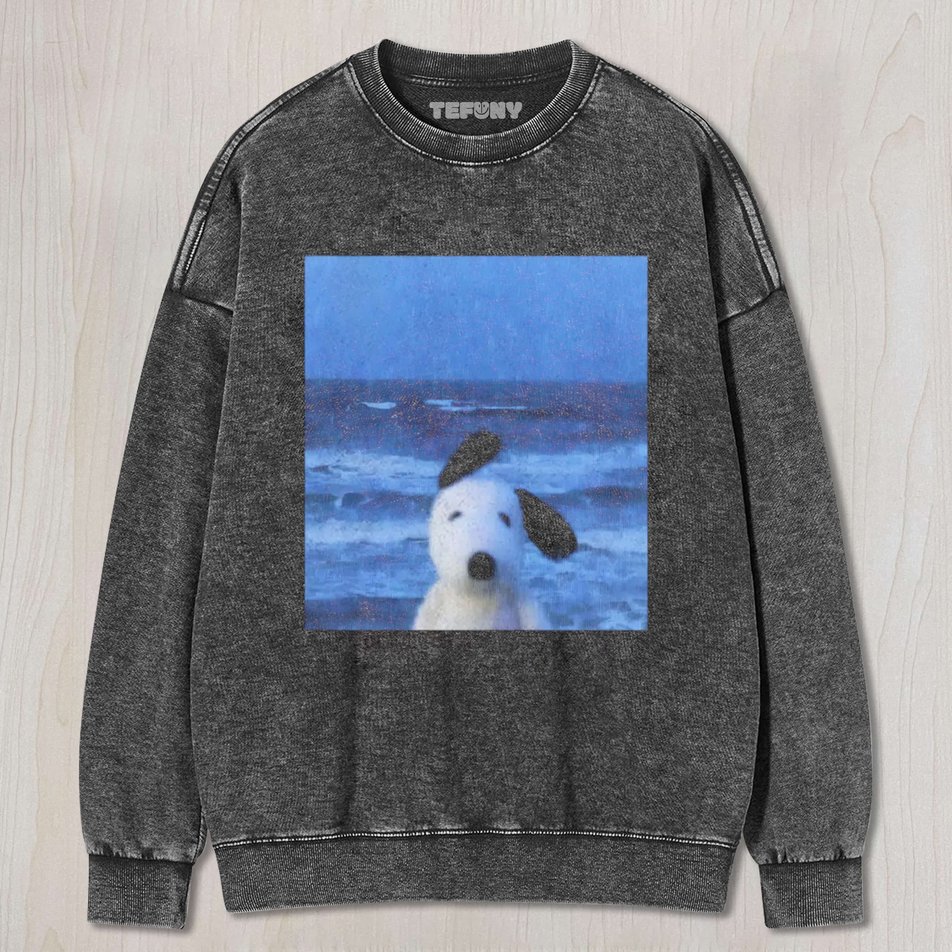 OCEAN MOOD DOG VINTAGE WASHED TEE & SWEAT & HOOD