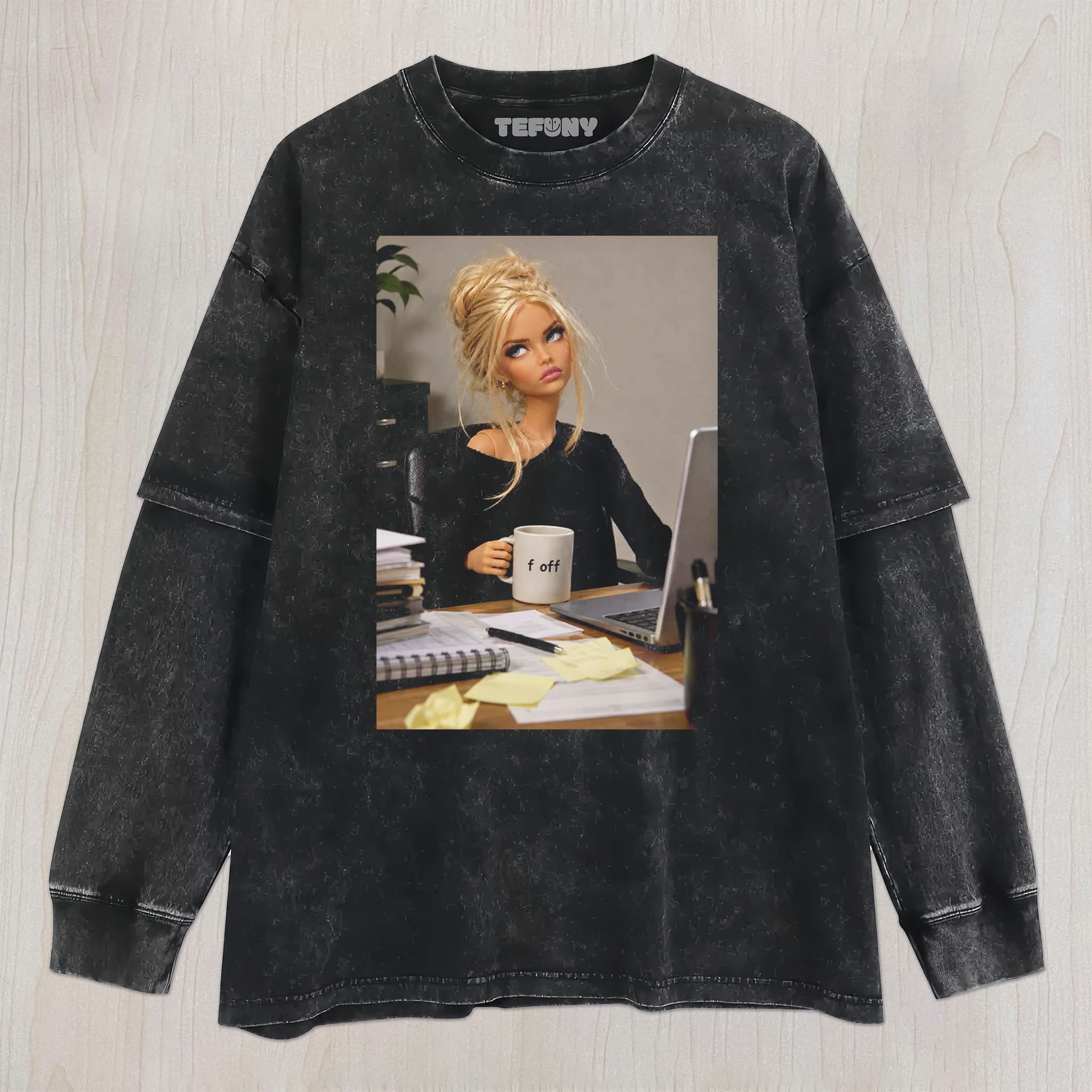 OFFICE BARBIE V1 UNISEX TEE, TANK TOP, LAYERED LS, SWEATSHIRT & HOODIE