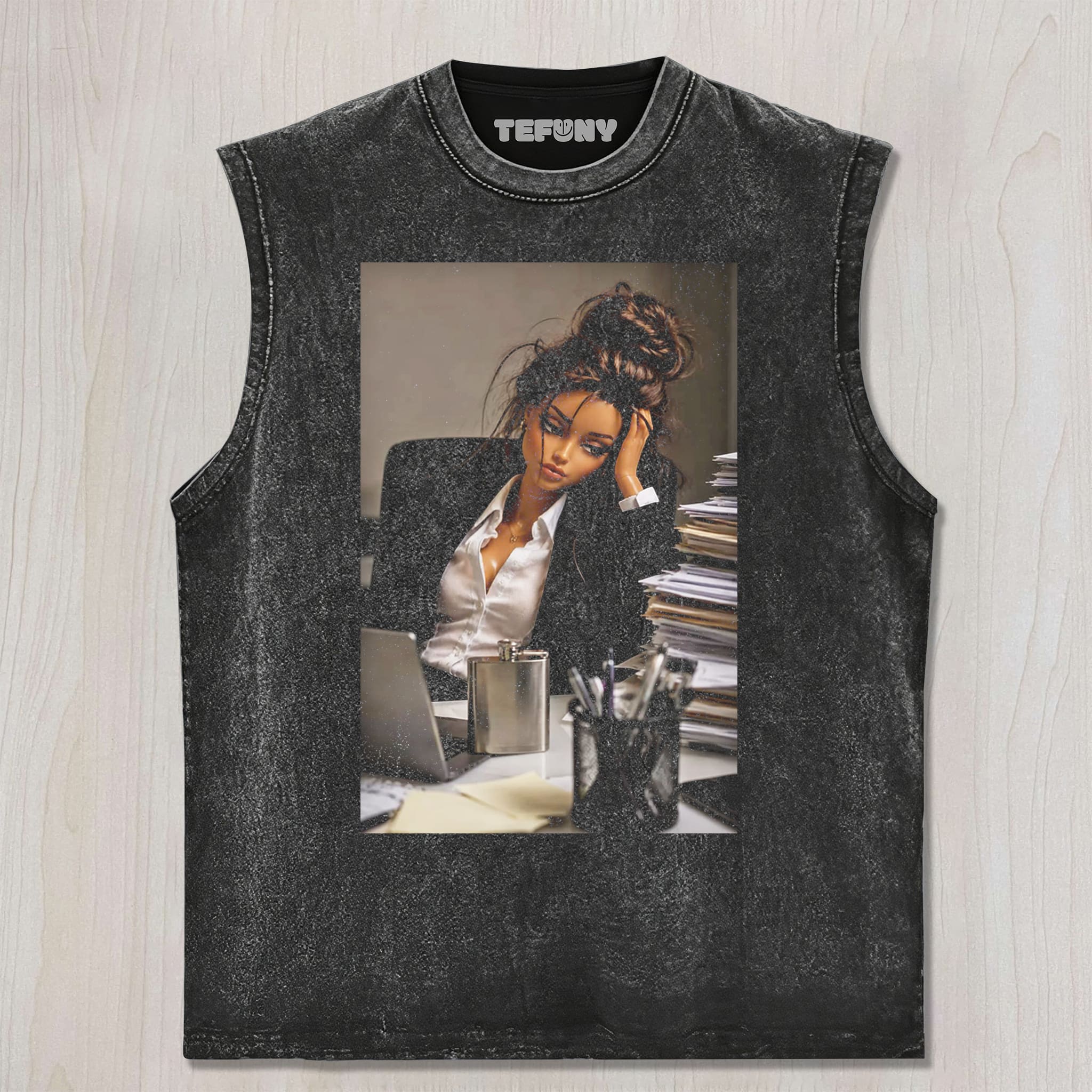 OFFICE BARBIE V6 UNISEX TEE, TANK TOP, LAYERED LS, SWEATSHIRT & HOODIE