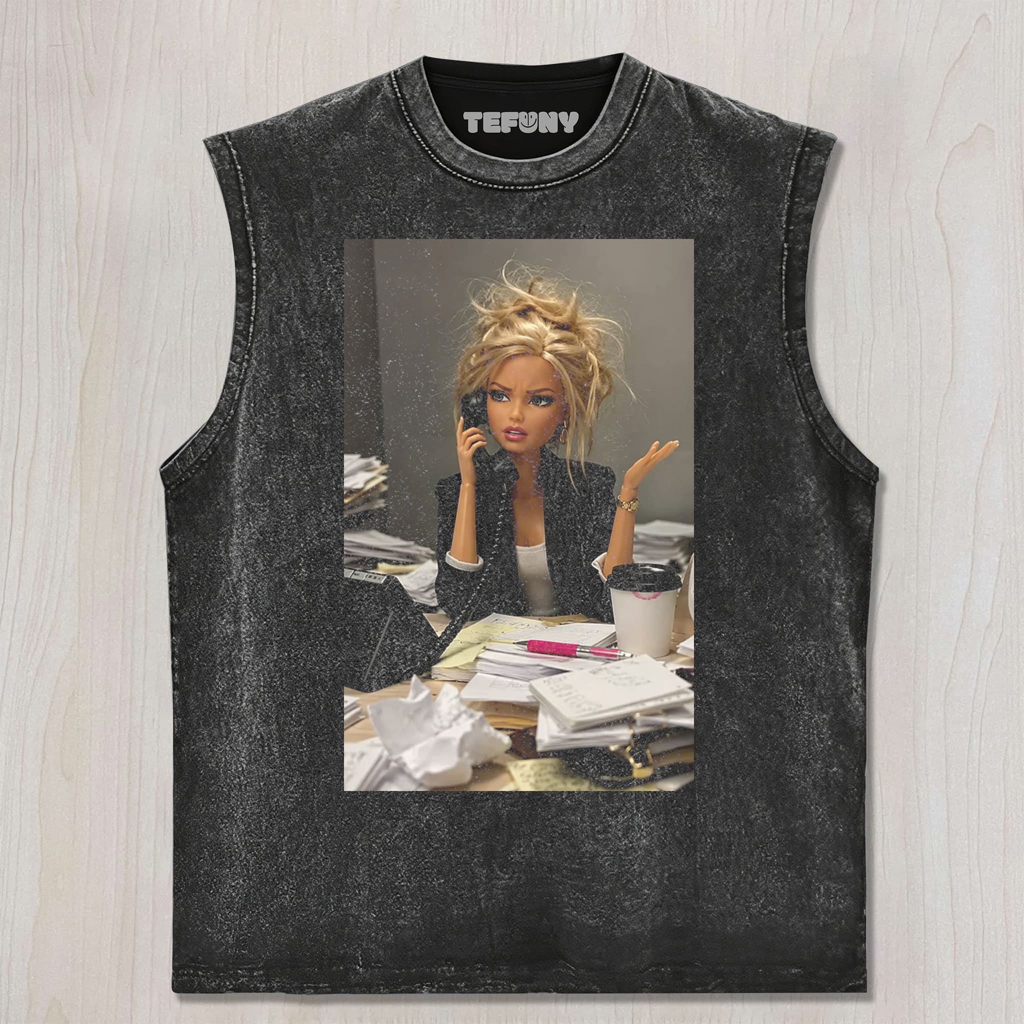 OFFICE BARBIE V8 UNISEX TEE, TANK TOP, LAYERED LS, SWEATSHIRT & HOODIE