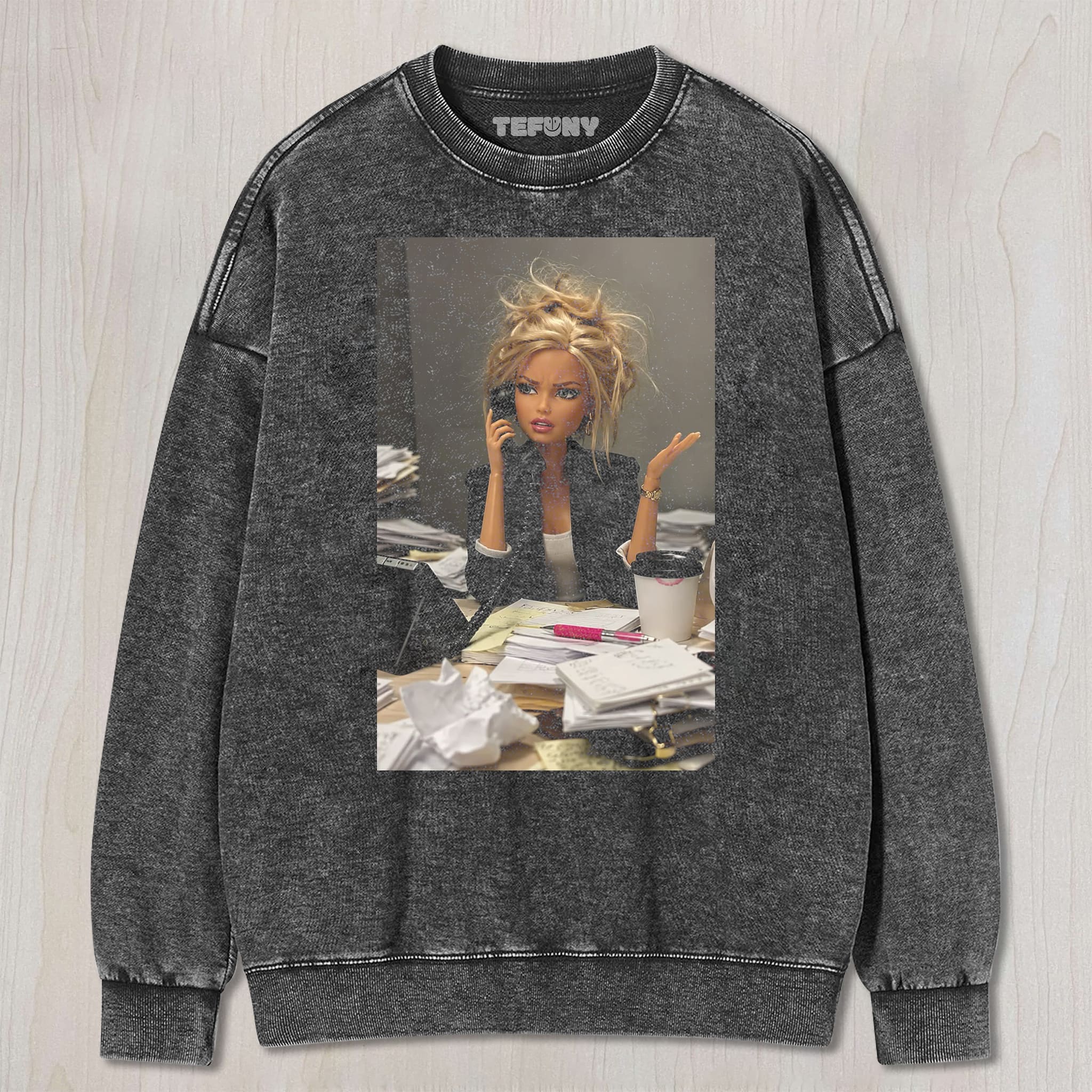 OFFICE BARBIE V8 UNISEX TEE, TANK TOP, LAYERED LS, SWEATSHIRT & HOODIE