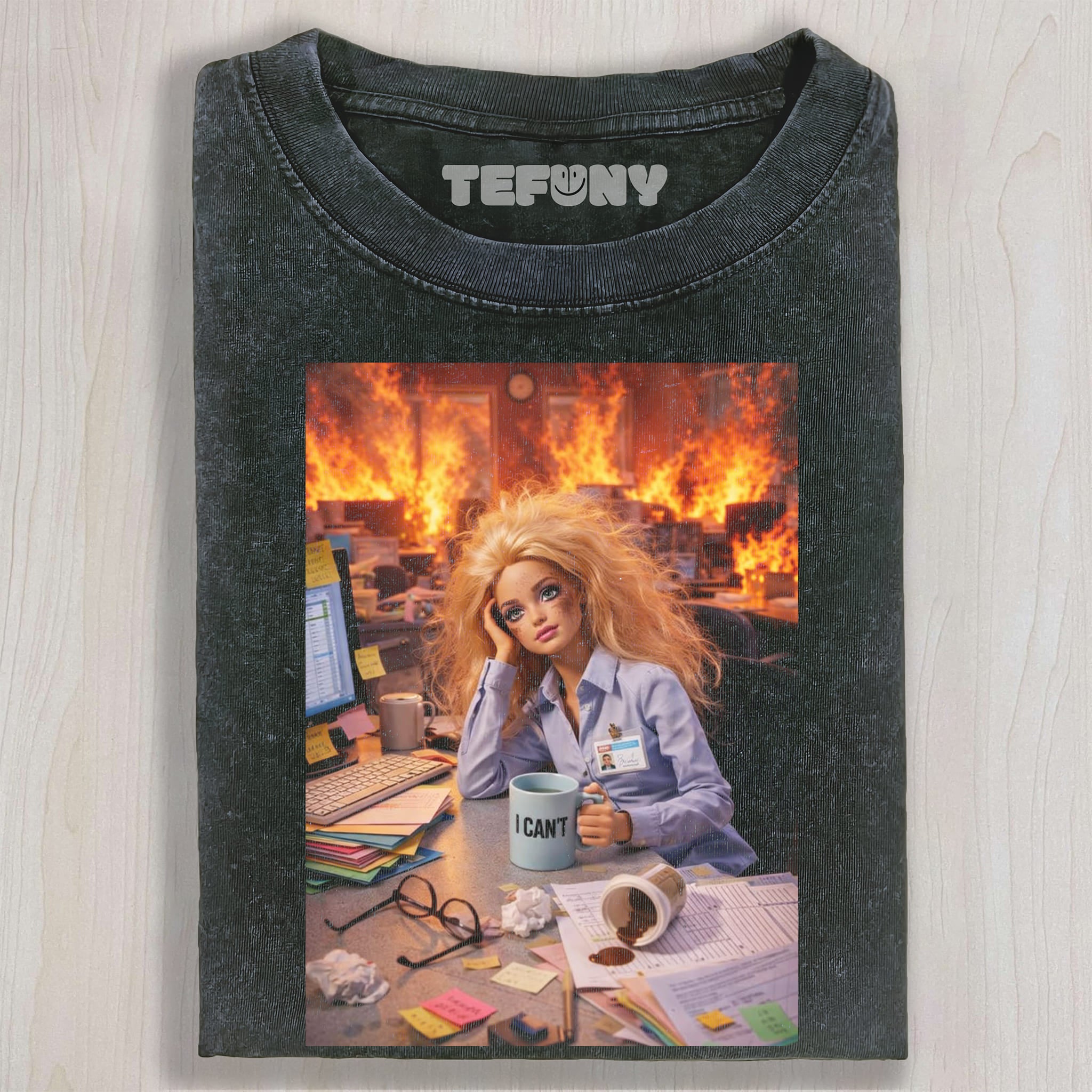OFFICE BARBIE V9 UNISEX TEE, TANK TOP, LAYERED LS, SWEATSHIRT & HOODIE