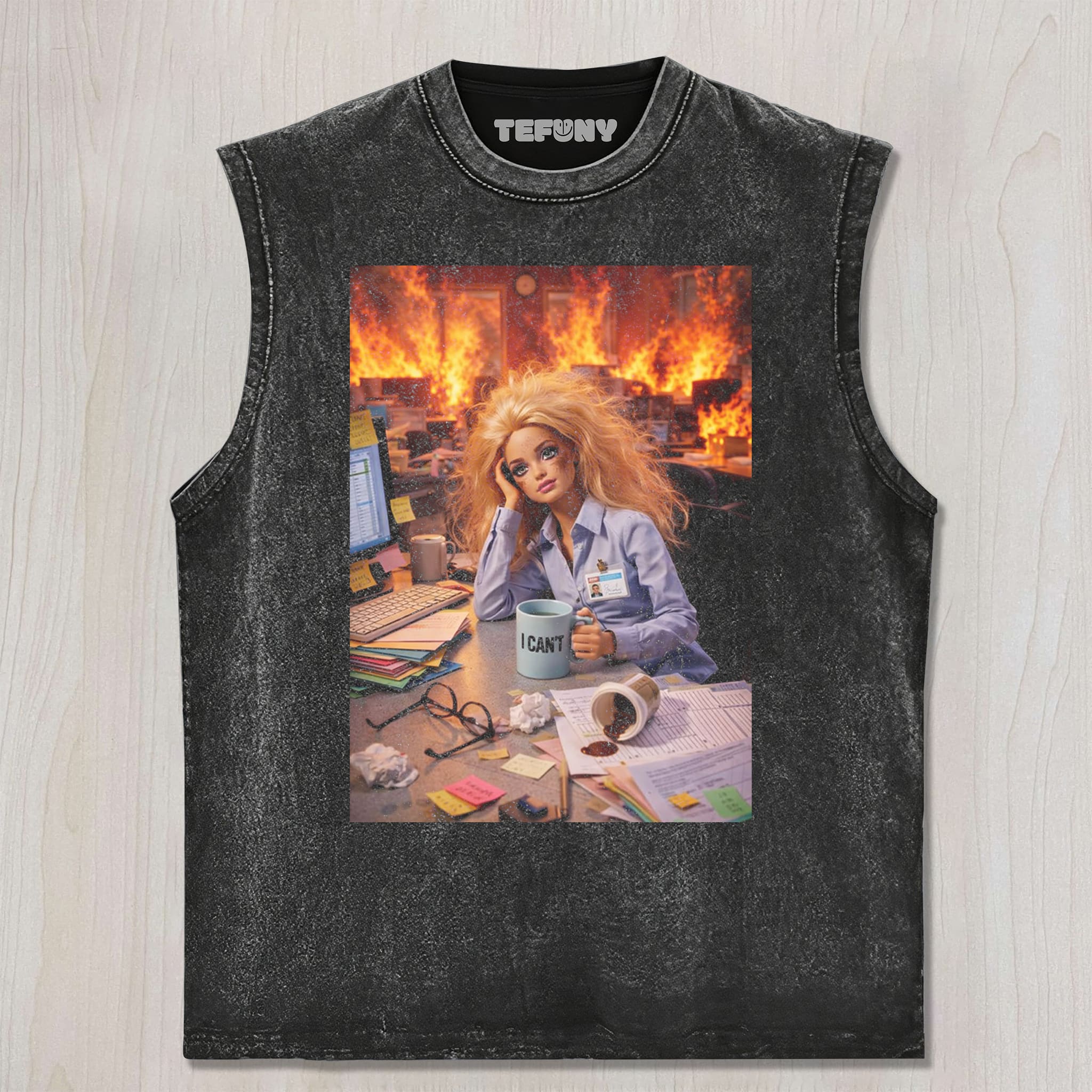 OFFICE BARBIE V9 UNISEX TEE, TANK TOP, LAYERED LS, SWEATSHIRT & HOODIE