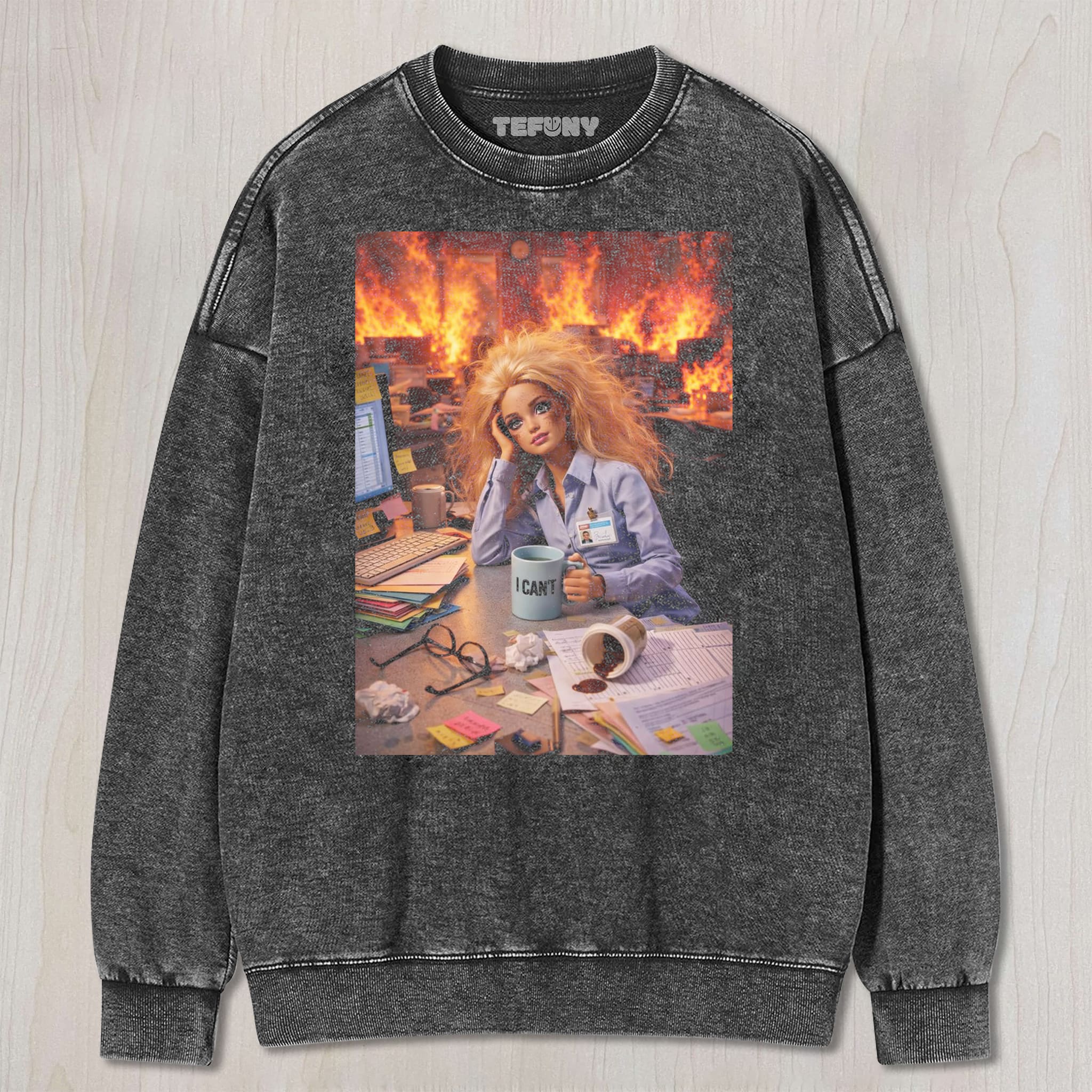 OFFICE BARBIE V9 UNISEX TEE, TANK TOP, LAYERED LS, SWEATSHIRT & HOODIE