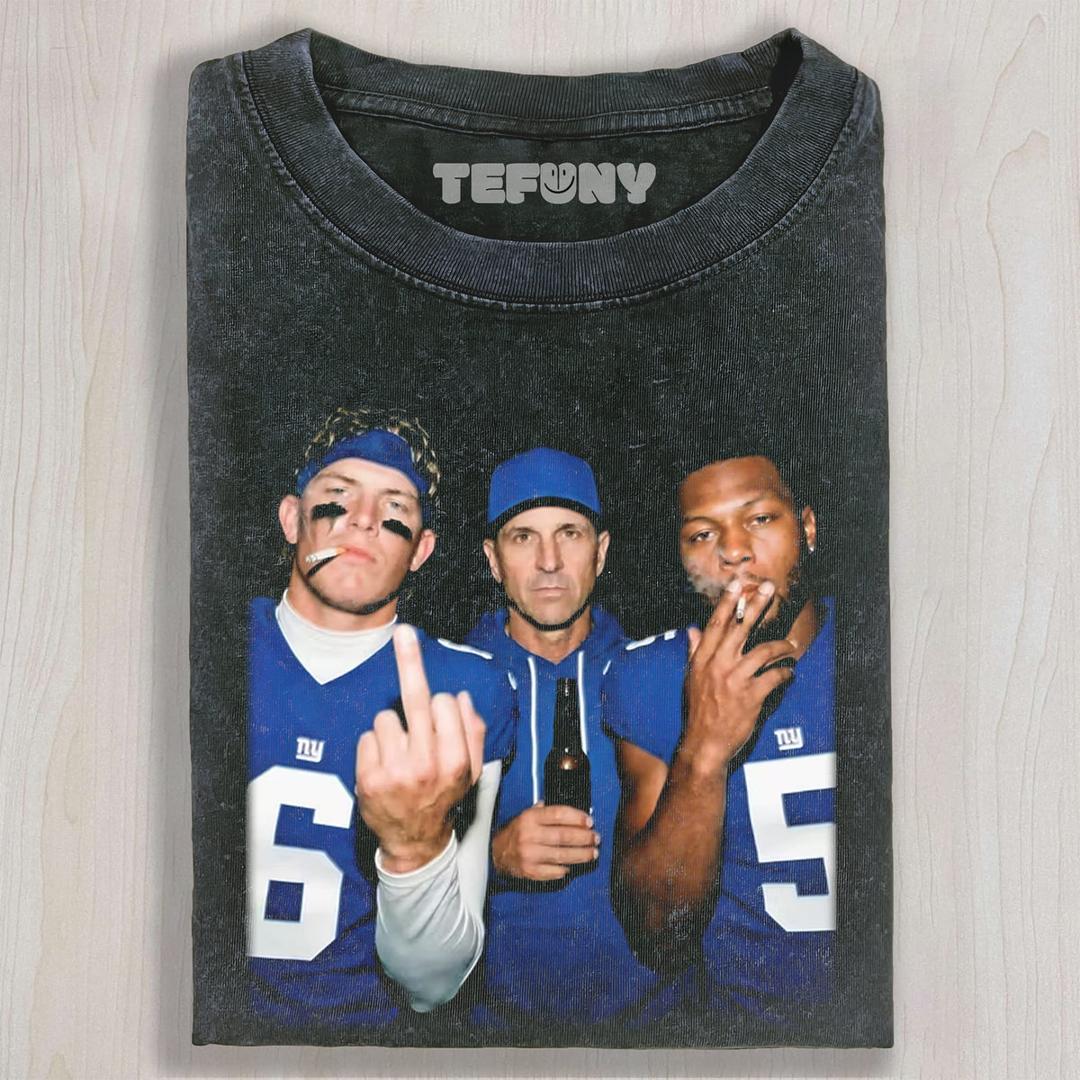 OHN HARBAUGH & JD6 & KT5 GIANTS FOOTBALL TEE UNISEX TEE, TANK TOP, LAYERED LS, SWEATSHIRT & HOODIE