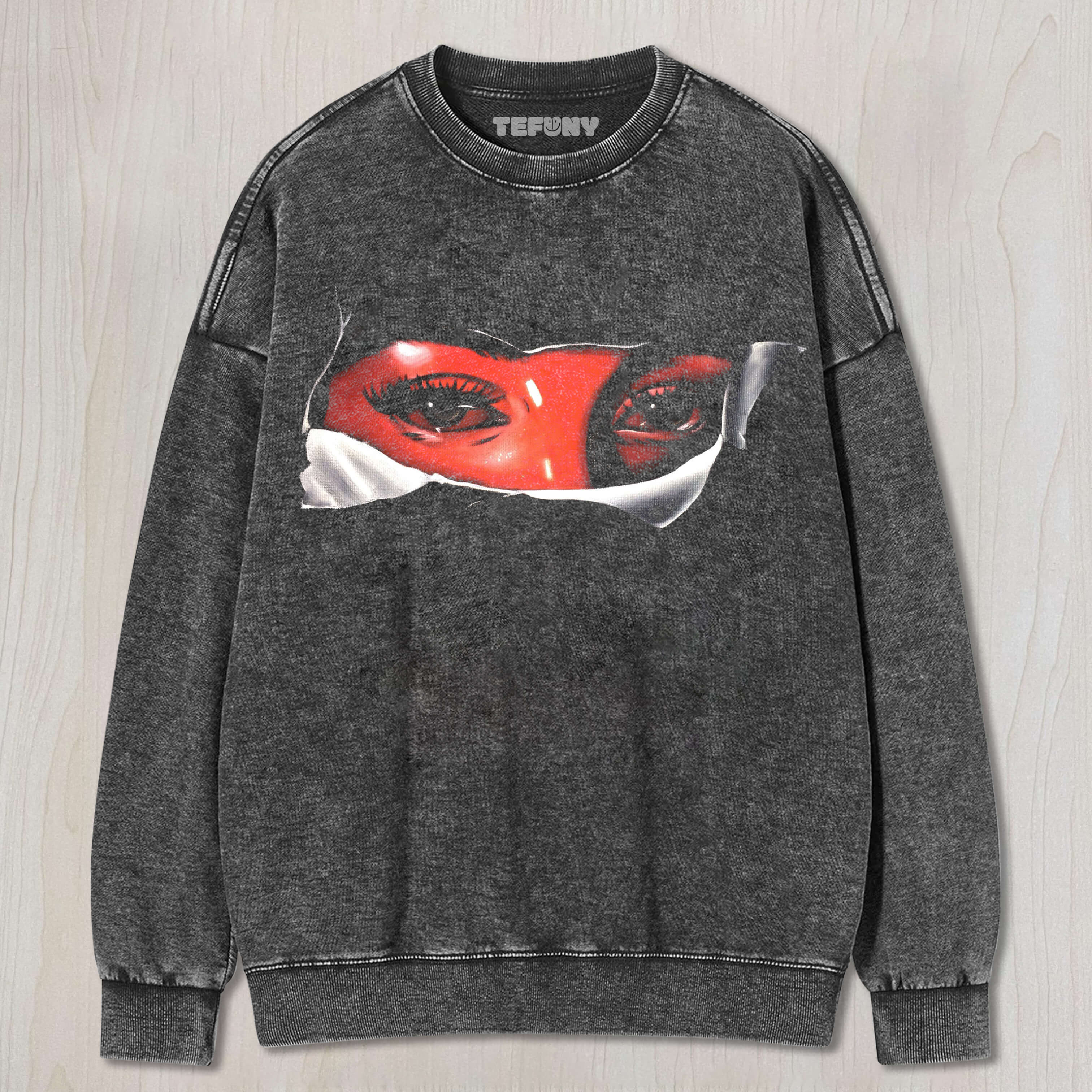 ONLY A PAIR OF EYES ARE EXPOSED T-SHIRT