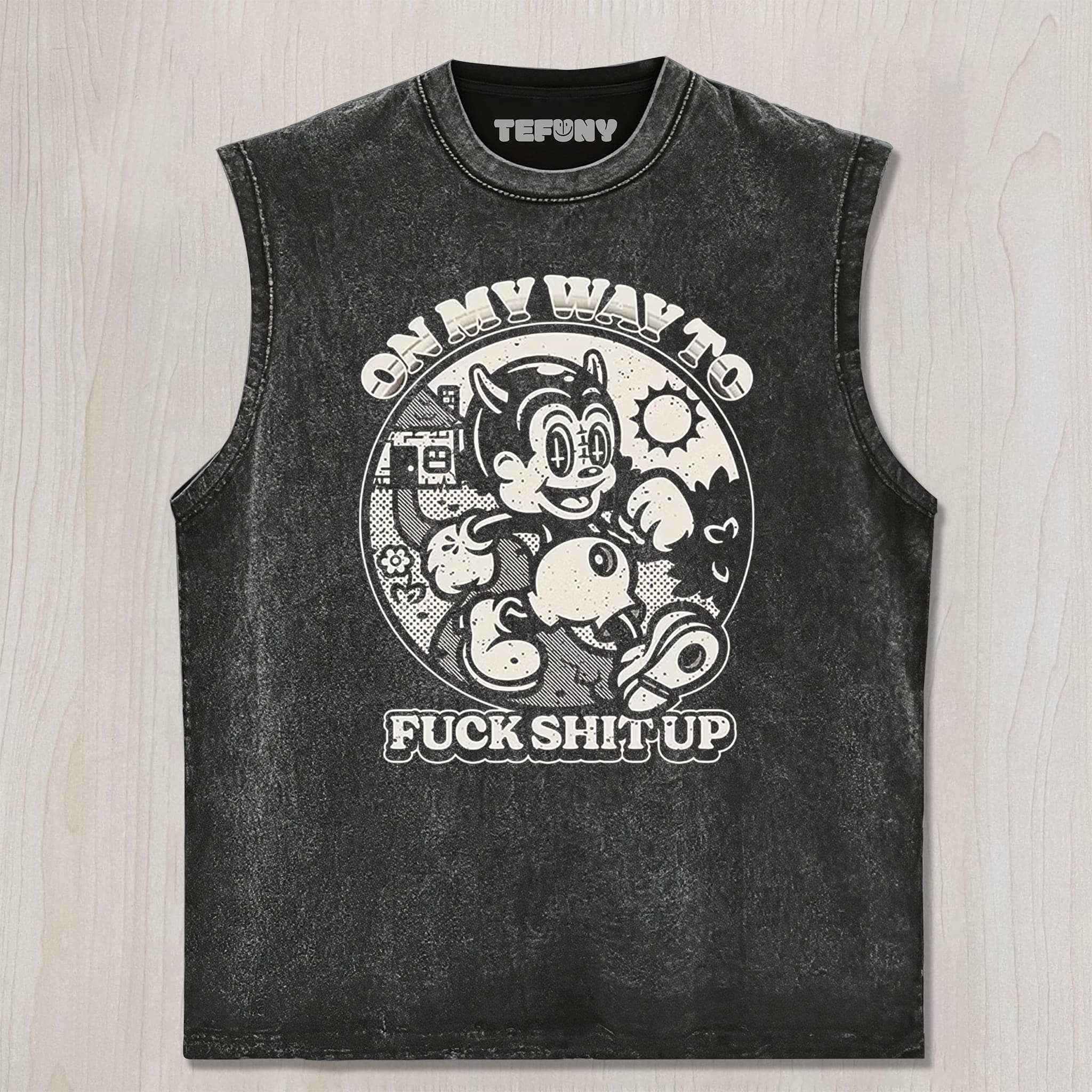 ON MY WAY TO F S UP UNISEX TEE, TANK TOP, LAYERED LS, SWEATSHIRT & HOODIE
