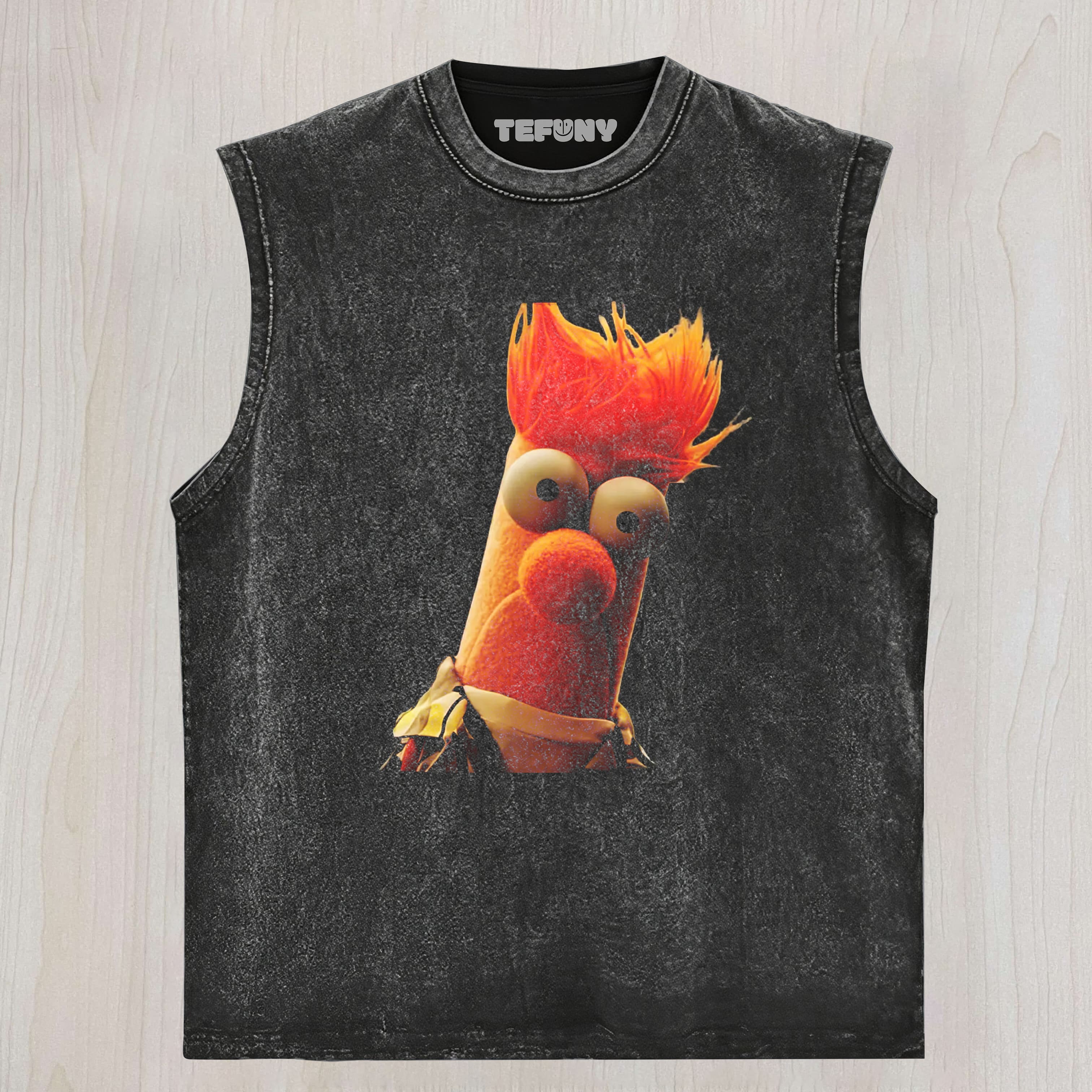 PANICKED BEAKER MUPPET VINTAGE UNISEX TEE, TANK TOP, LAYERED LS, SWEATSHIRT & HOODIE