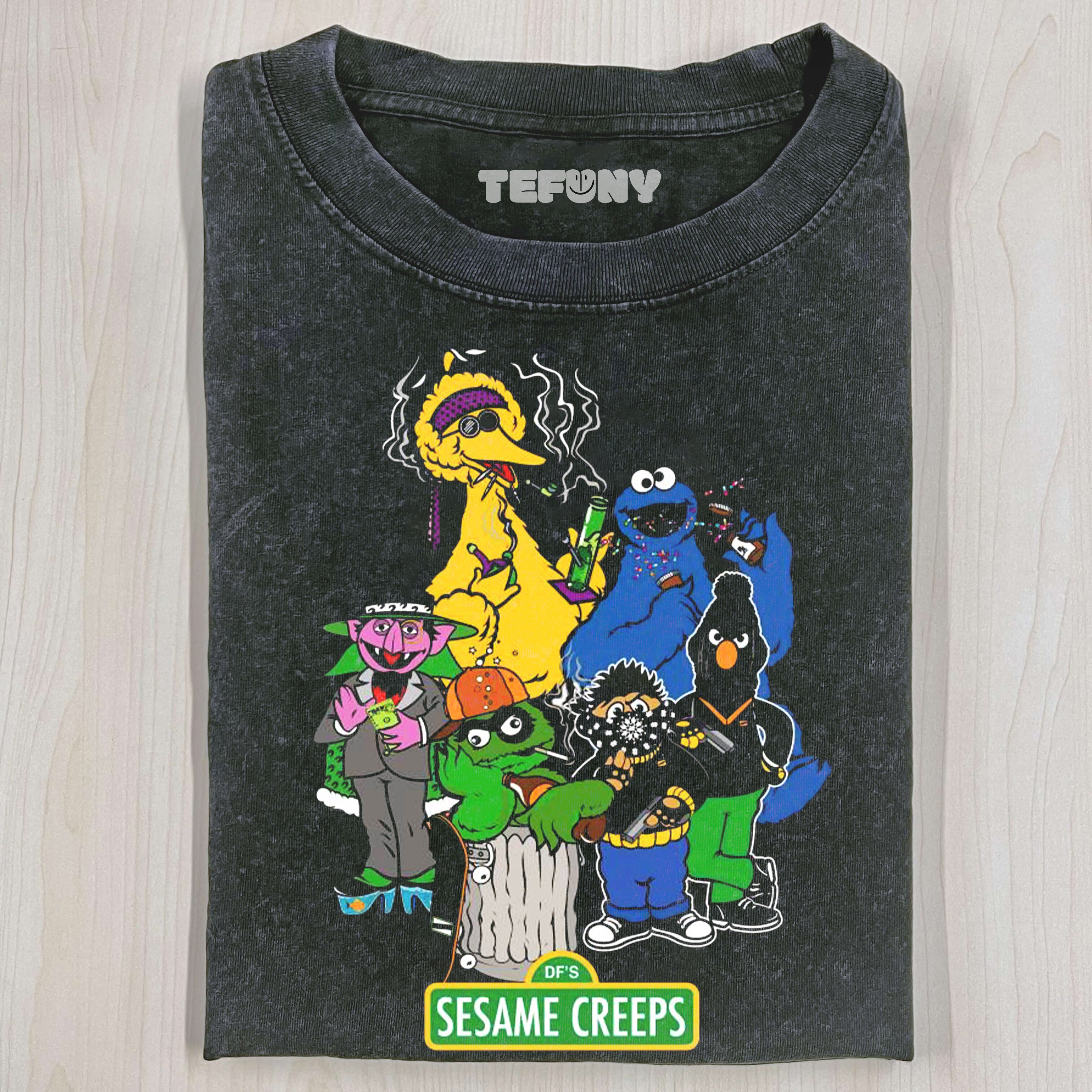 PARODY OF SESAME STREET T-SHIRT