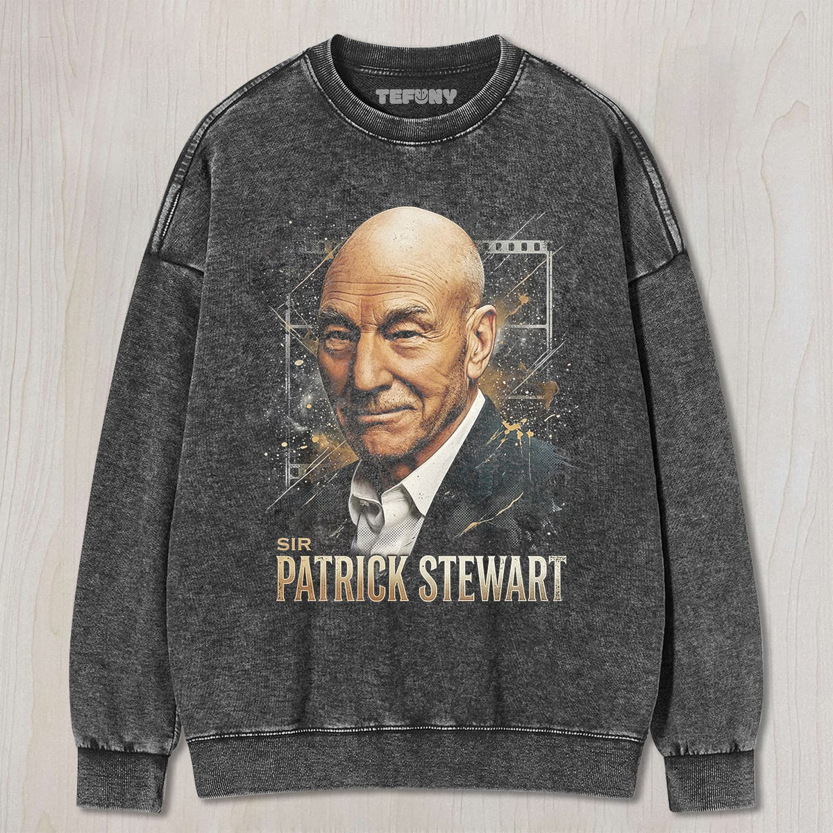 PATRICK STEWART UNISEX TEE, TANK TOP, LAYERED LS, SWEATSHIRT & HOODIE