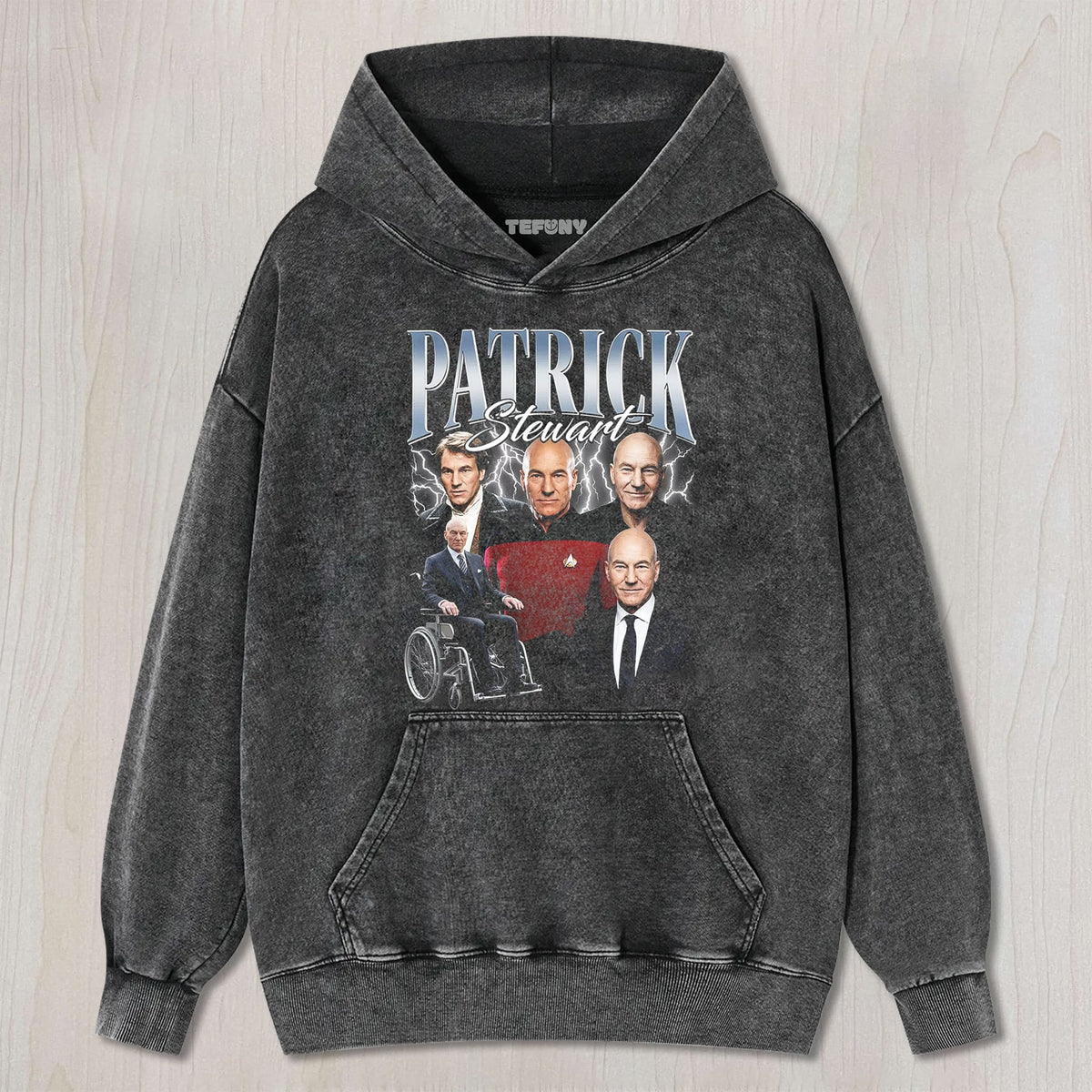 PATRICK STEWART V1 UNISEX TEE, TANK TOP, LAYERED LS, SWEATSHIRT & HOODIE