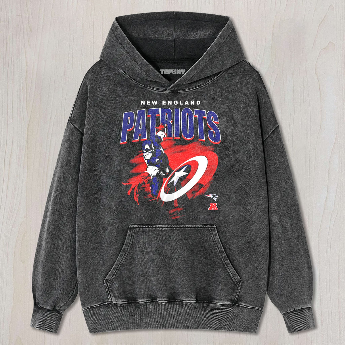 PATRIOTS & CAPTAIN AMERICA UNISEX TEE, TANK TOP, LAYERED LS, SWEATSHIRT & HOODIE