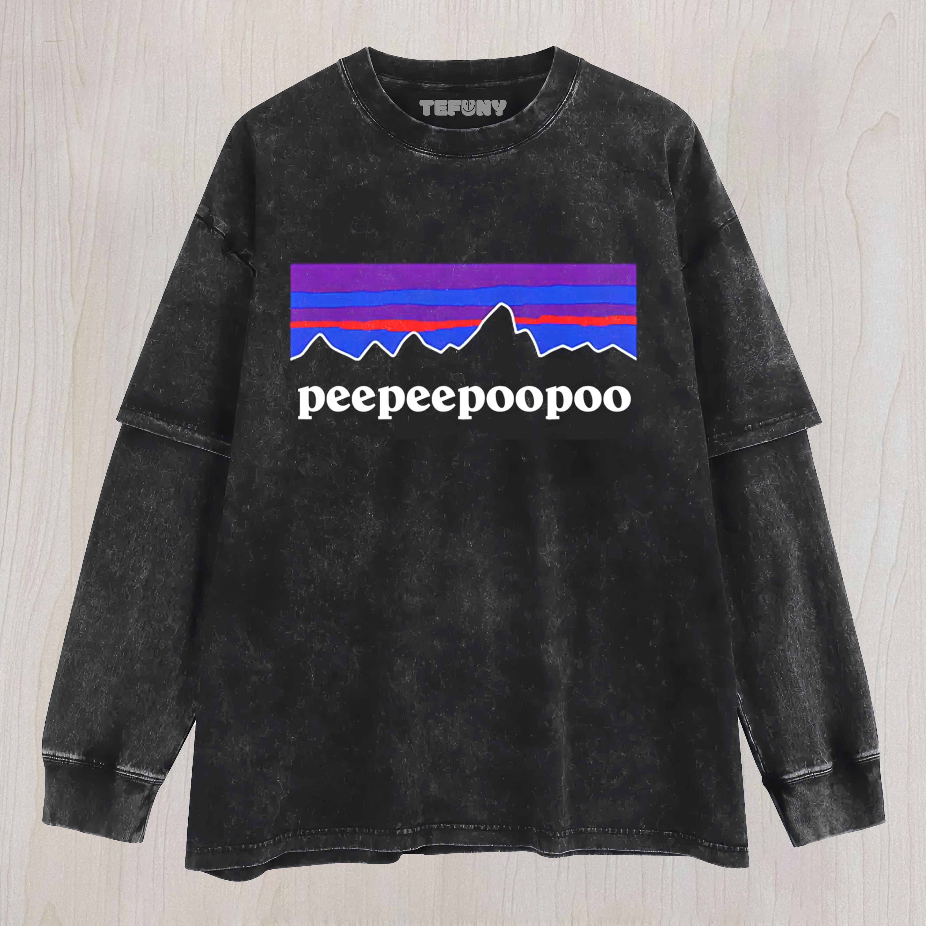 PEEPOO LAYERED LONG SLEEVE