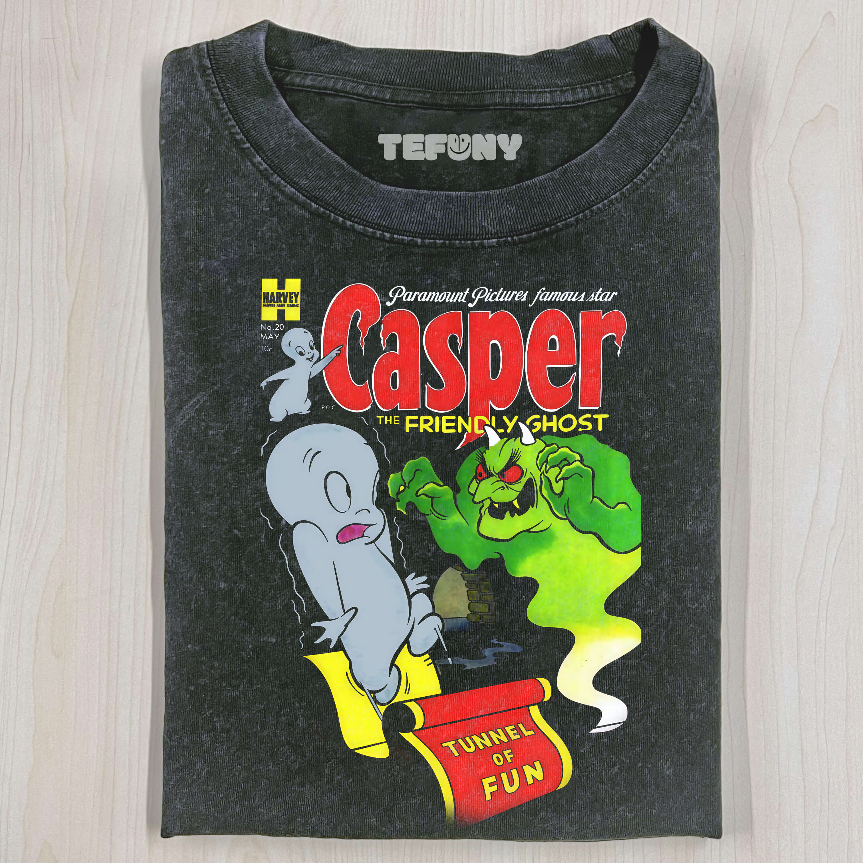 RETRO 90S CASPER THE FRIENDLY GHOST HALLOWEEN SPOOKY HALLOWEEN