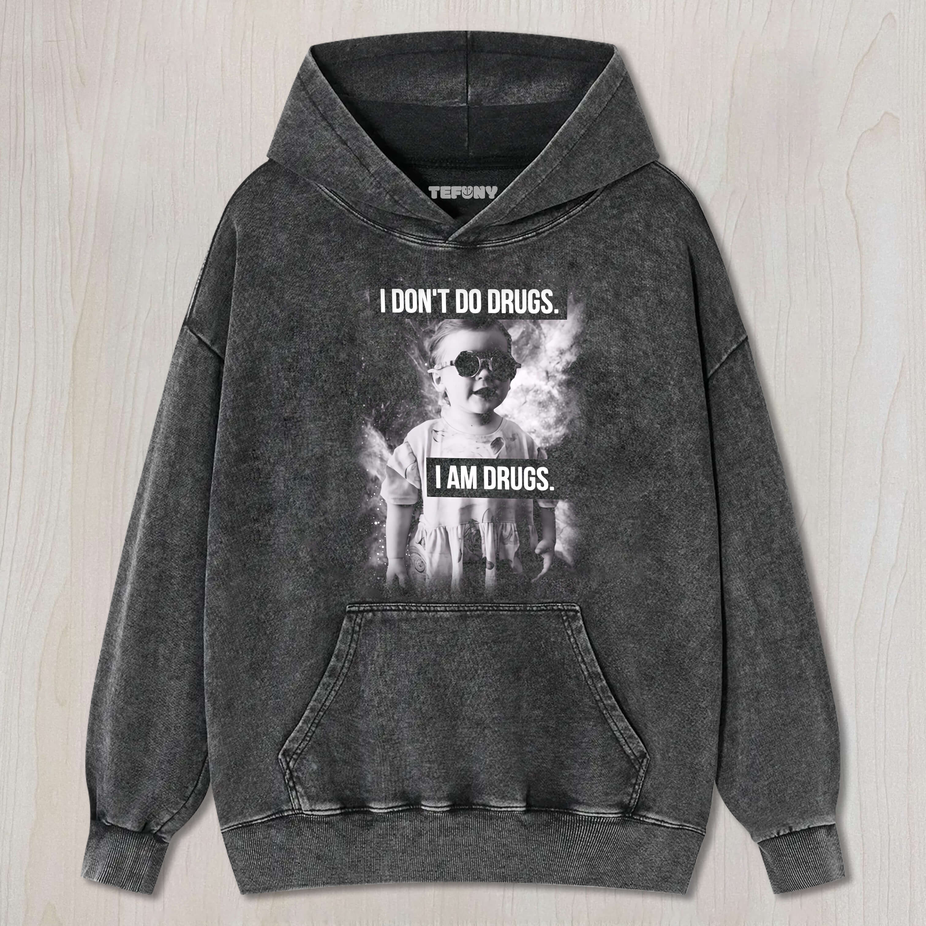 I AM DRUGS PREMIUM T-SHIRT