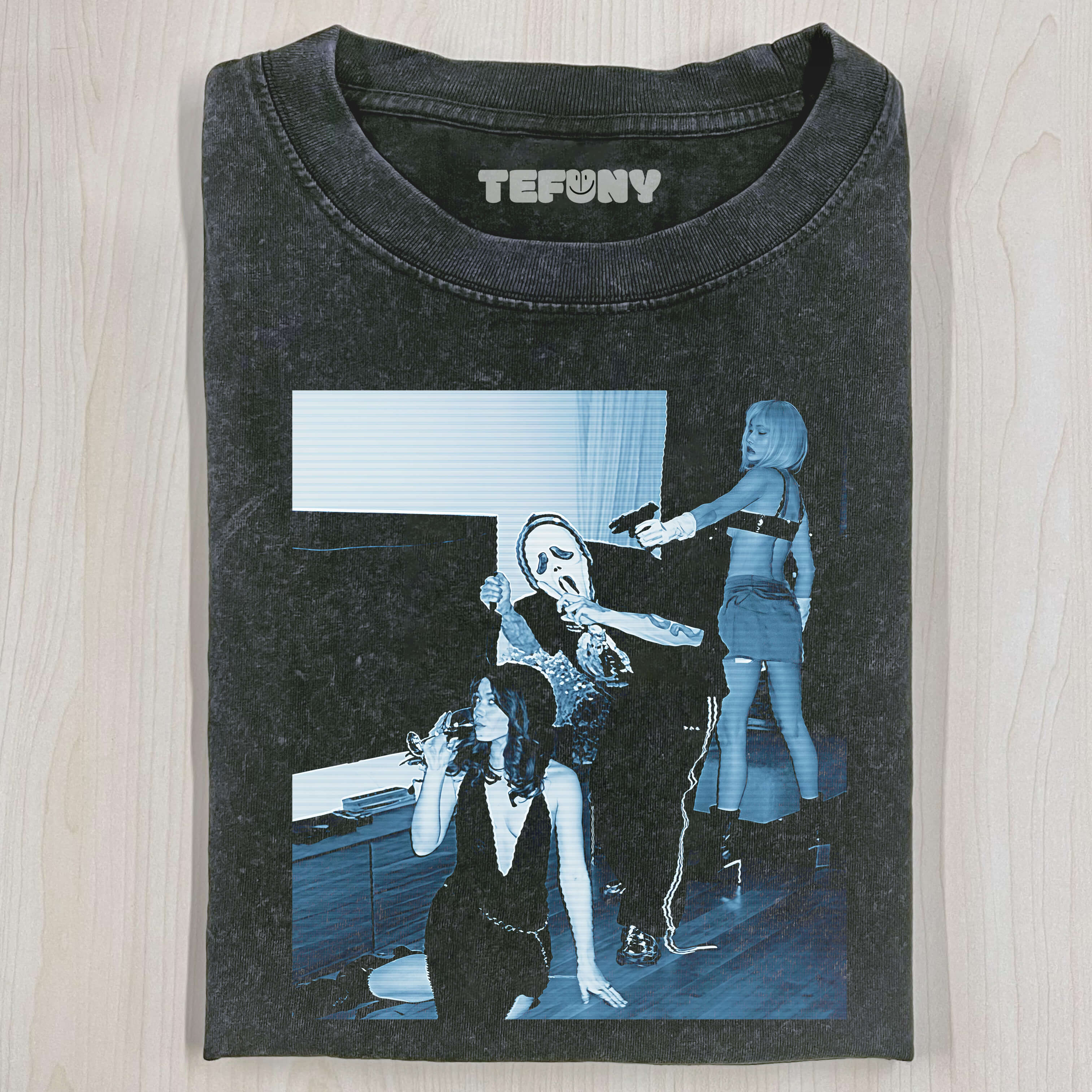 FUNNY FACE & BEAUTIFUL WOMAN T-SHIRT