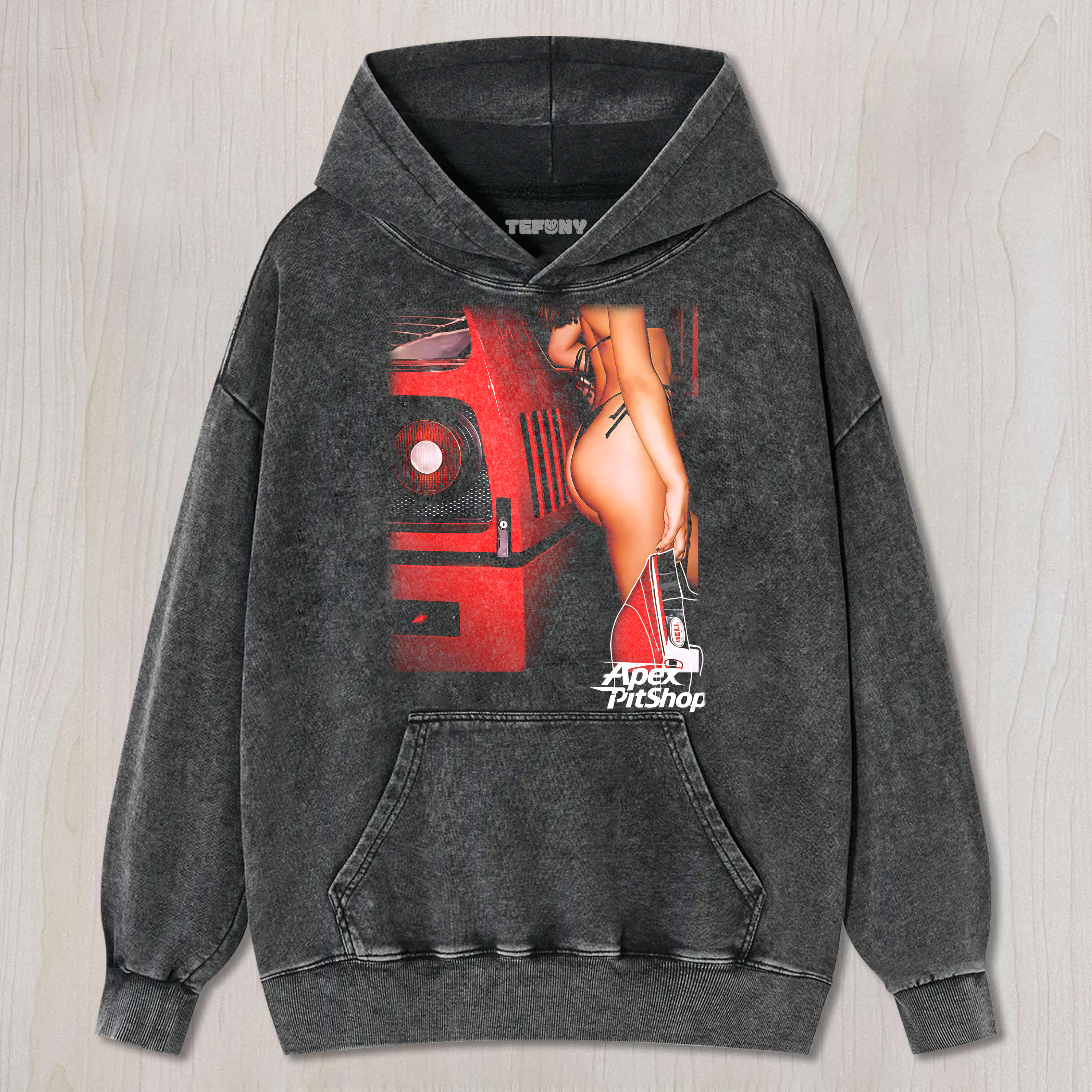 RACING GIRL CARS POSTER T-SHIRT