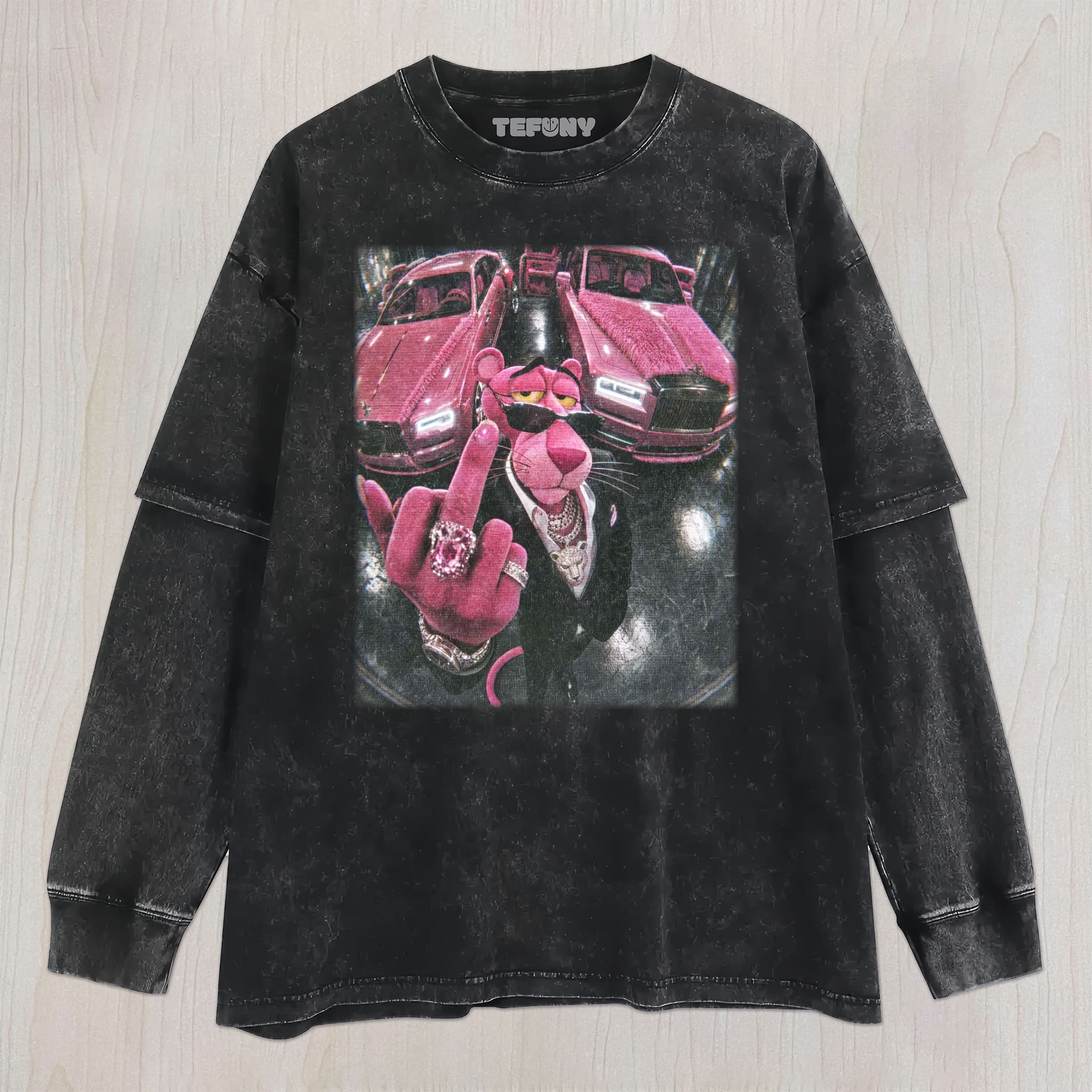 PINK LUXURY BOSS T-SHIRT UNISEX TEE, TANK TOP, LAYERED LS, SWEATSHIRT & HOODIE